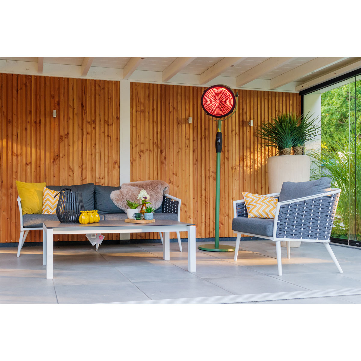 SUNRED Smart Heater IndusUltra Jade Green 2.100 Standing Bild 8