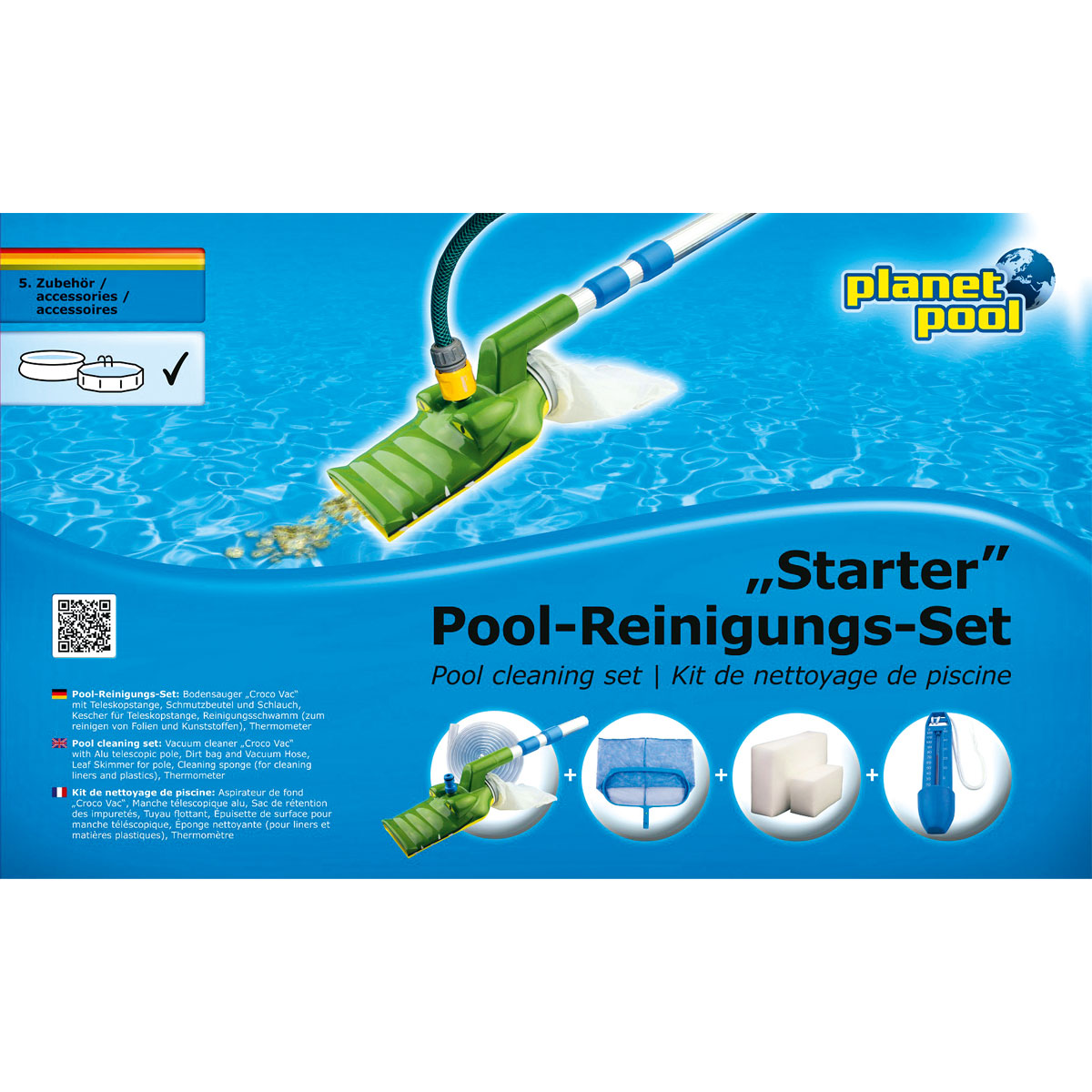 Pool-Reinigungs-Set Starter klein Pool-Reinigungs-Set Starter klein
