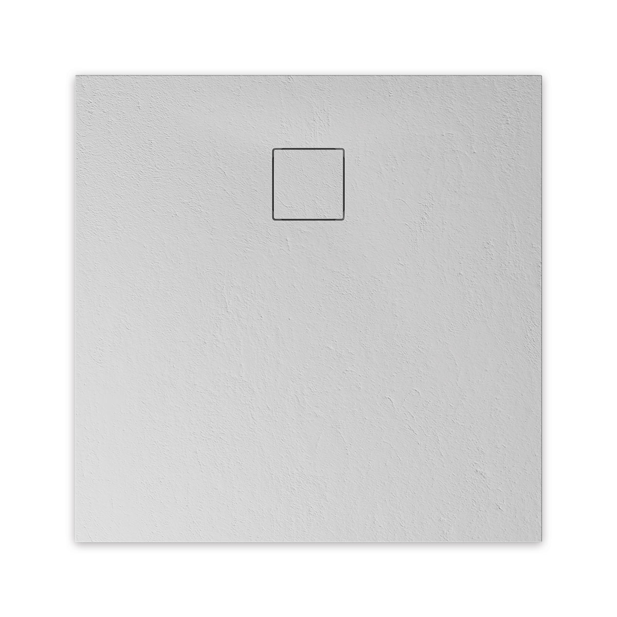 Mineralgruss-Duschwanne Modern Line Steinoptik, Weiß, 750 / 1200 mm Bild 1