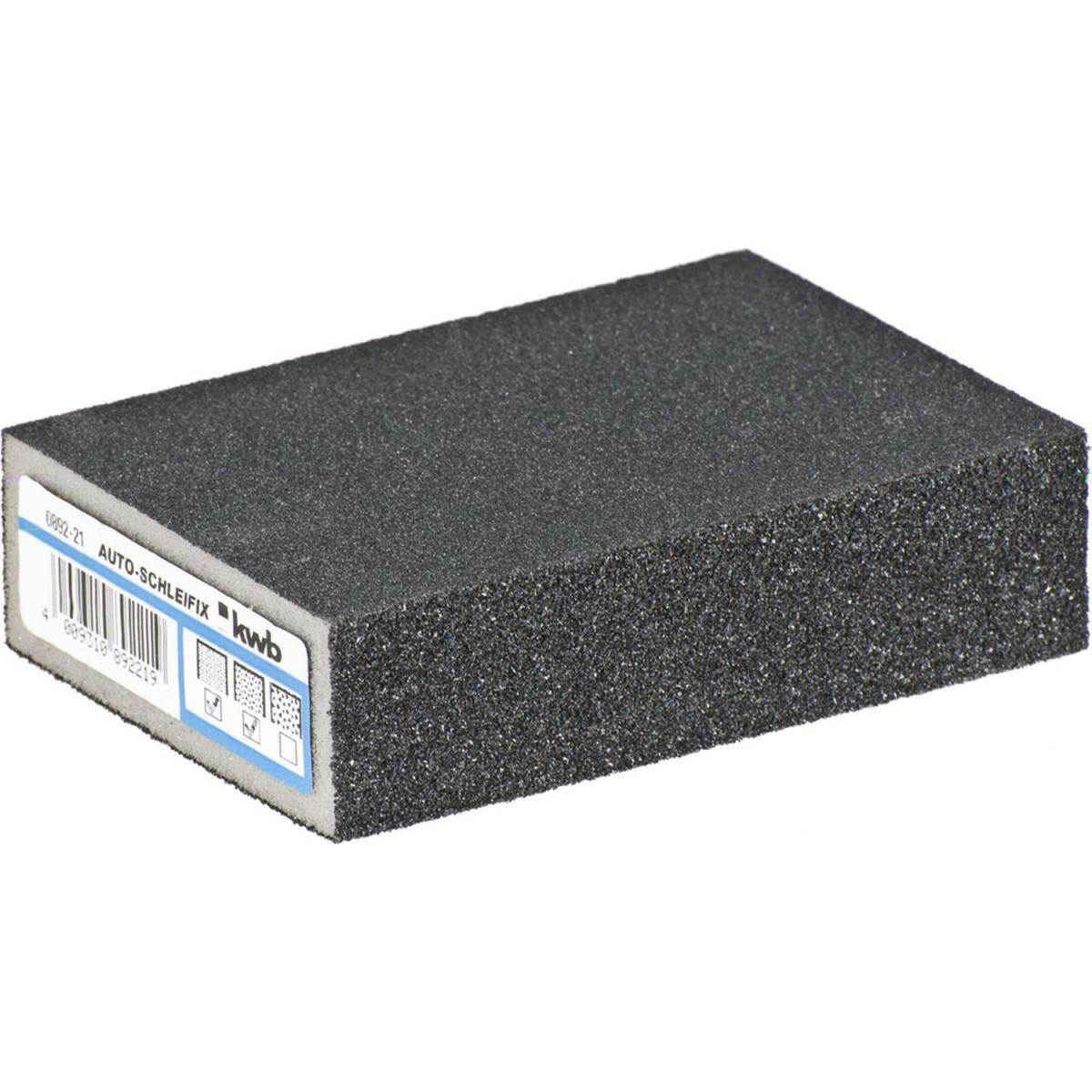 kwb  Schleifschwamm Auto Schleifix Lack und Auto wasserfest Bild 1