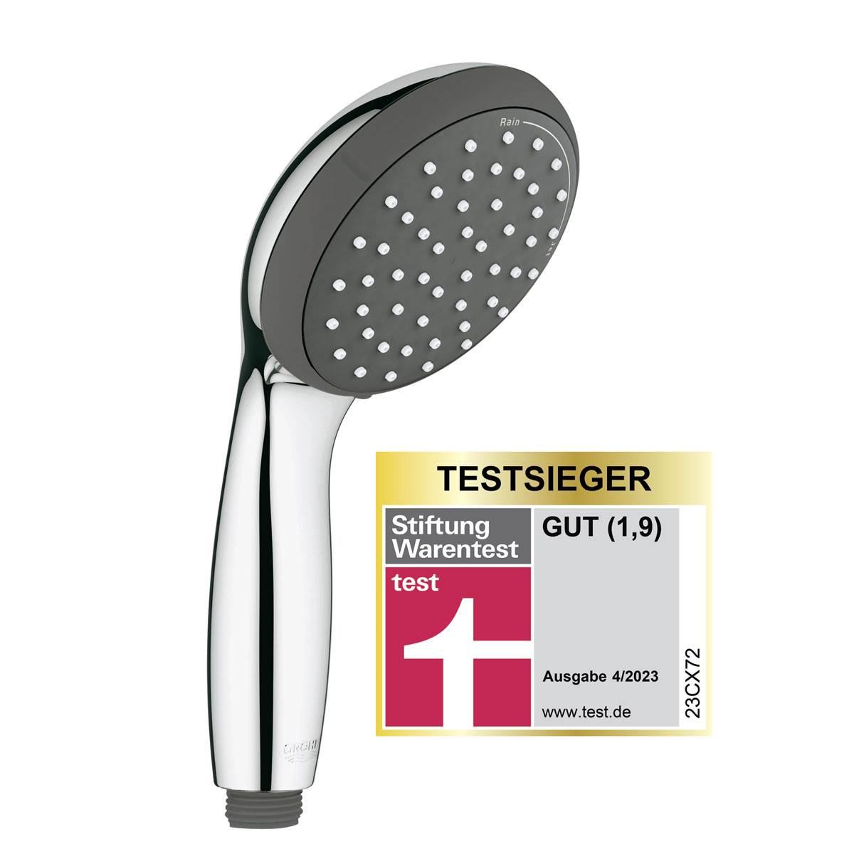 Grohe Handbrause Vitalio Start 100 HB 2 Strahlarten chrom Bild 1