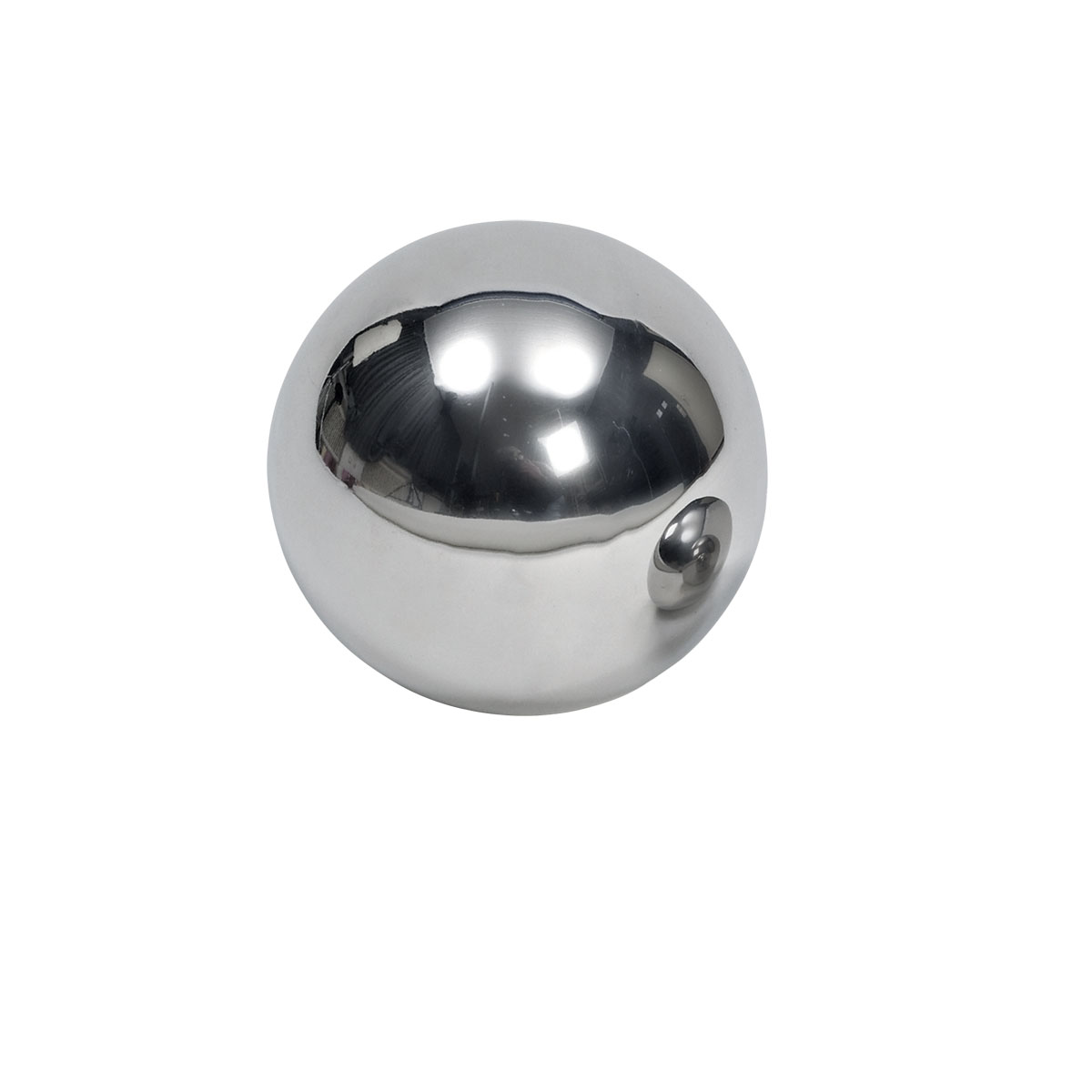 Haveson Edelstahlkugel Durchmesser 23 cm silber Bild 1