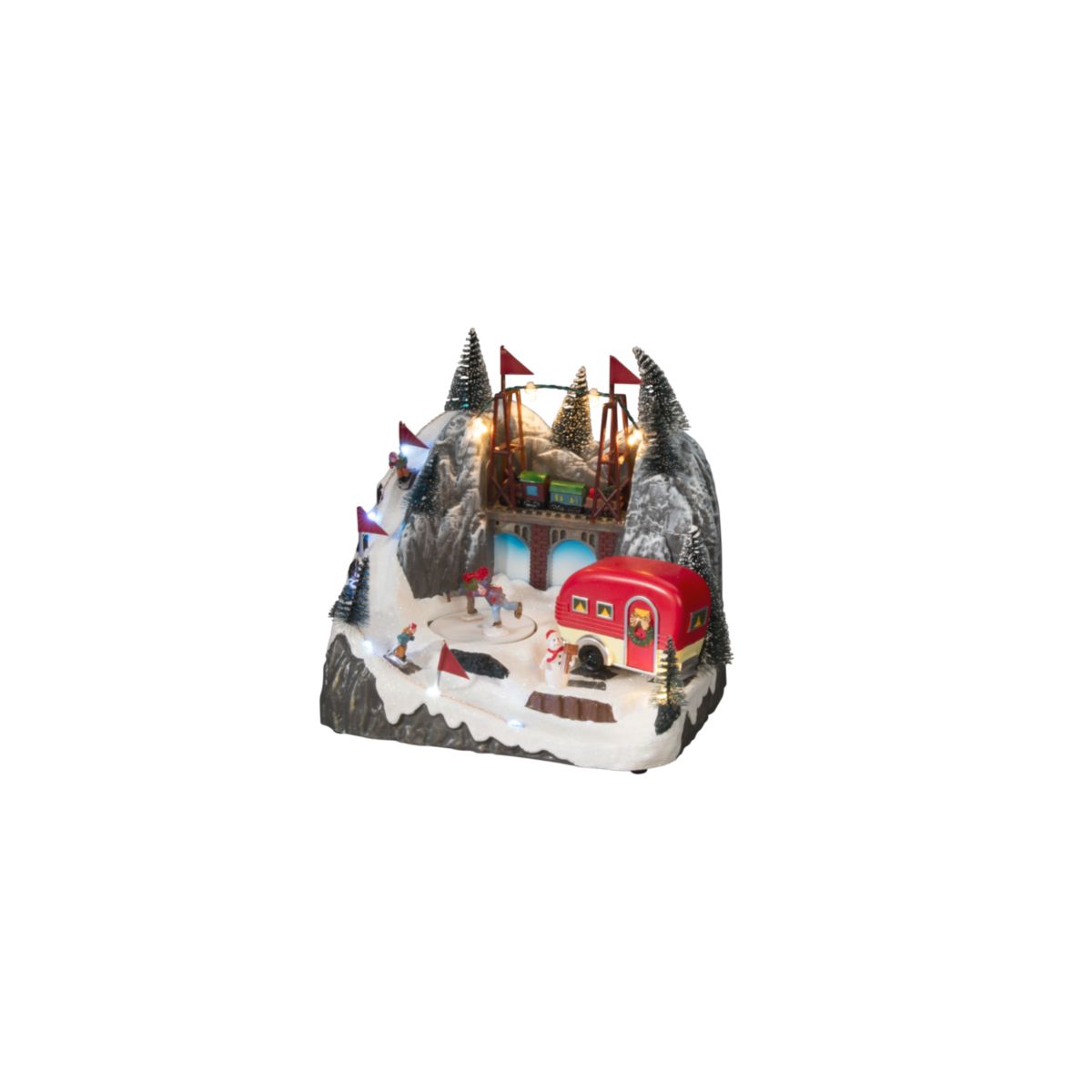 Konstsmide LED Szenerie Landschaft mit Wohnwagen