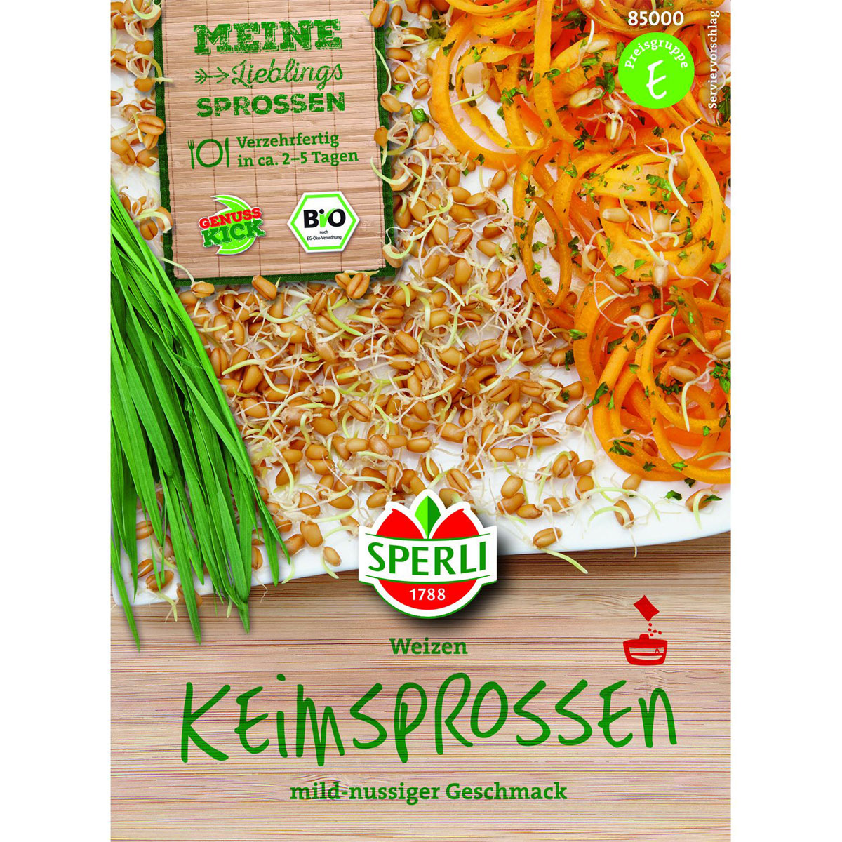 Bio-Keimsprossen Weizen