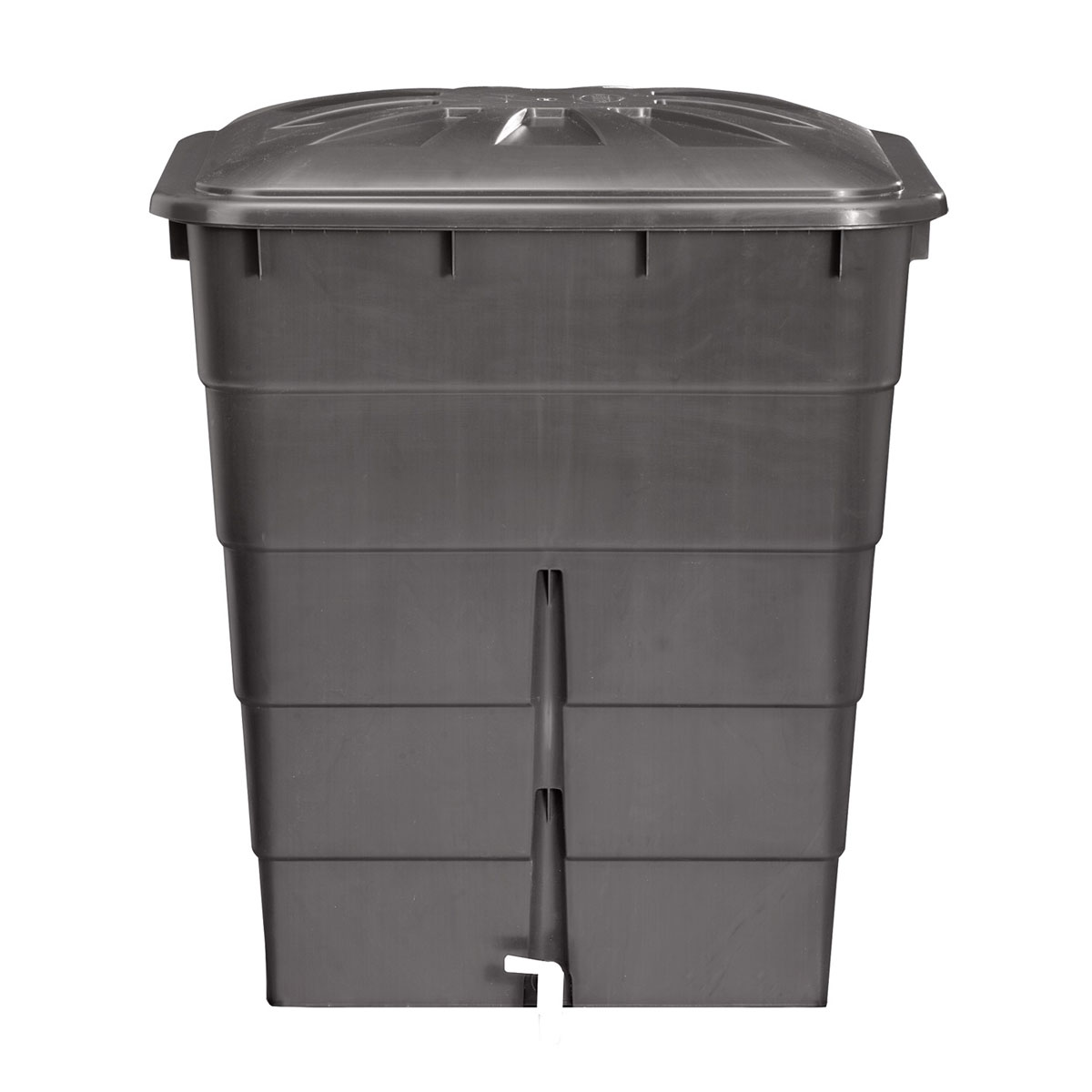 Garantia Regentonne eckig 300 L graphite grey inkl Deckel und Hahn