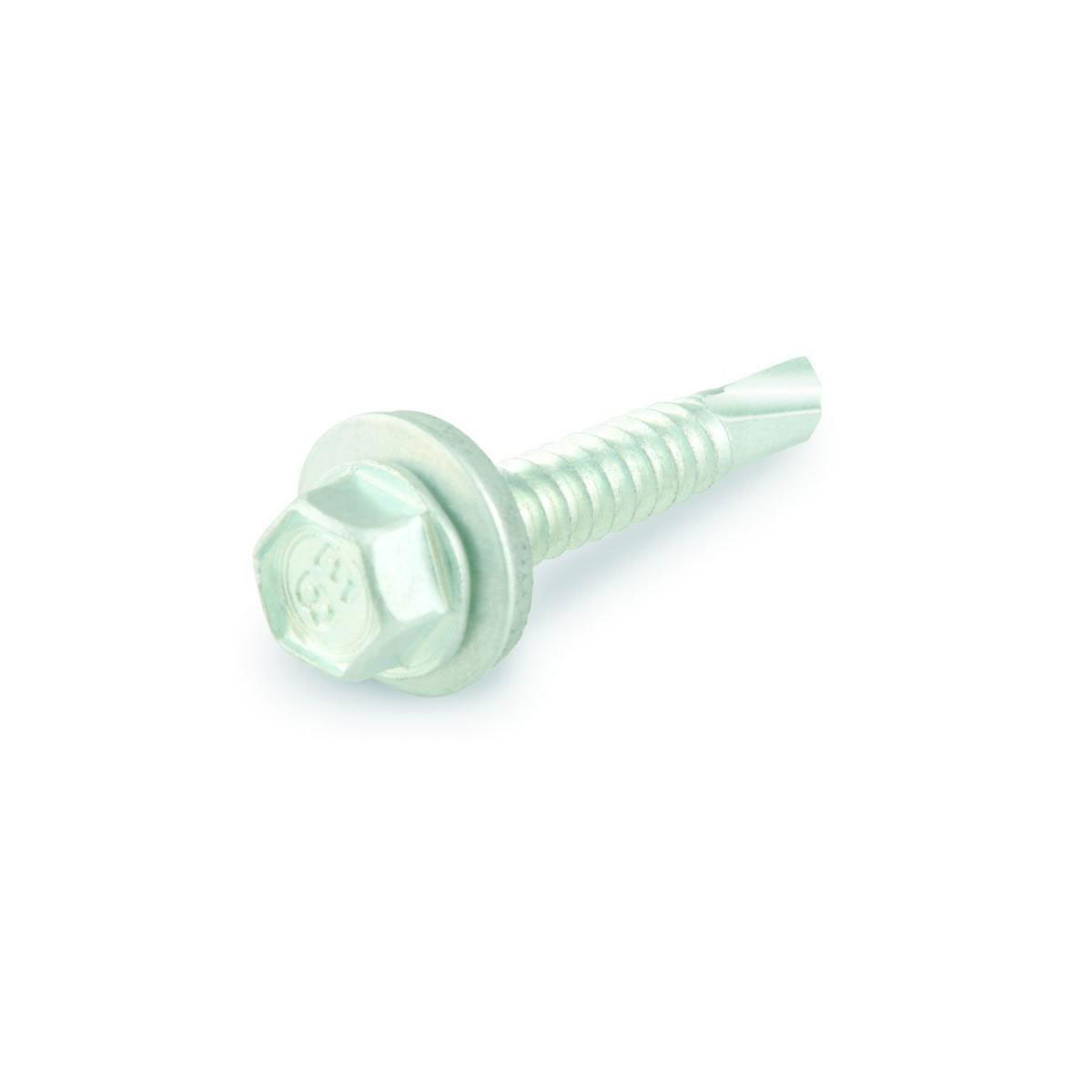 Suki Fassadenbohrschraube Außensechskant Stahl 6,3 x 19 mm 20 Stück