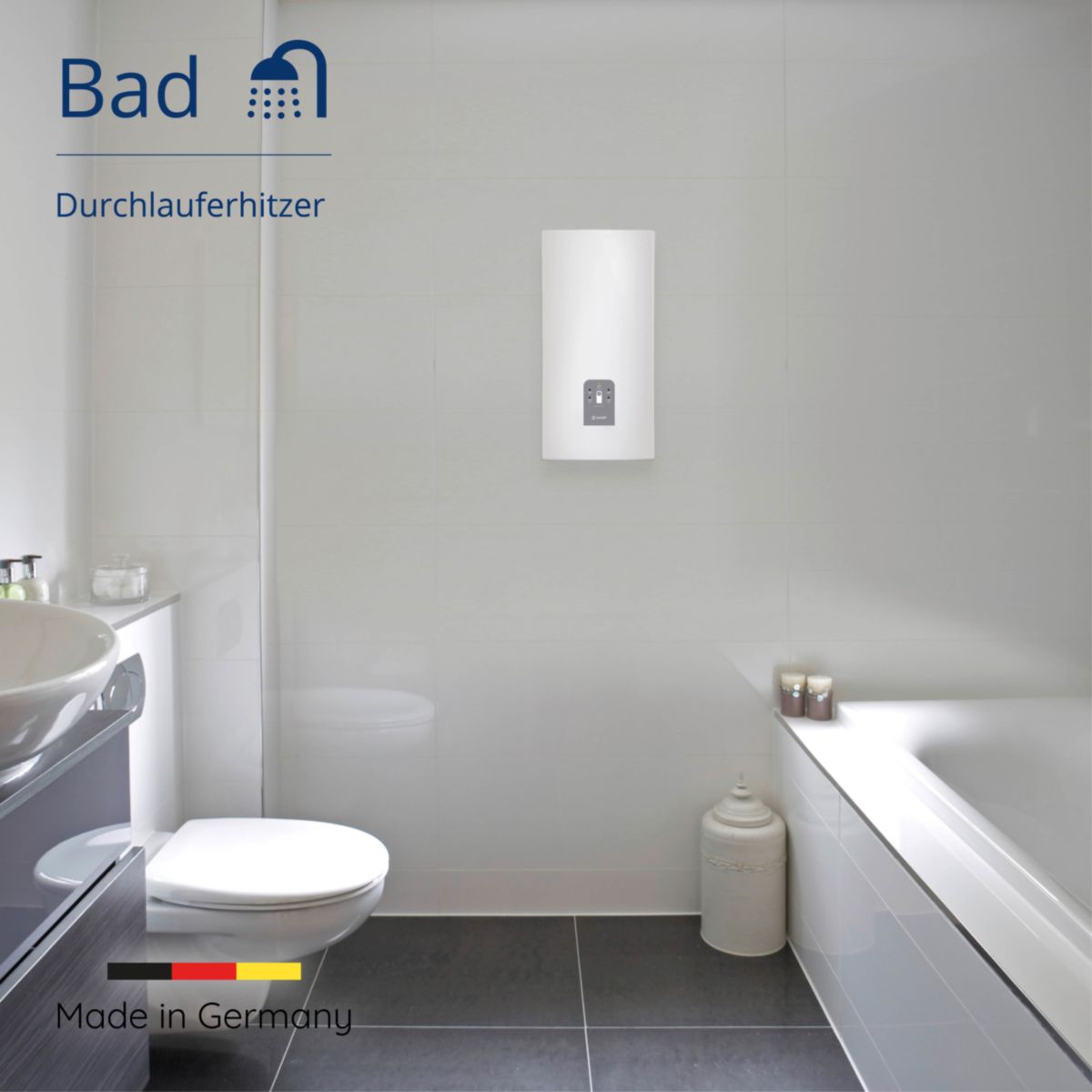 SaniSelf Premium Komfort-Durchlauferhitzer 18/21/24/27kW, 400V Bild 2