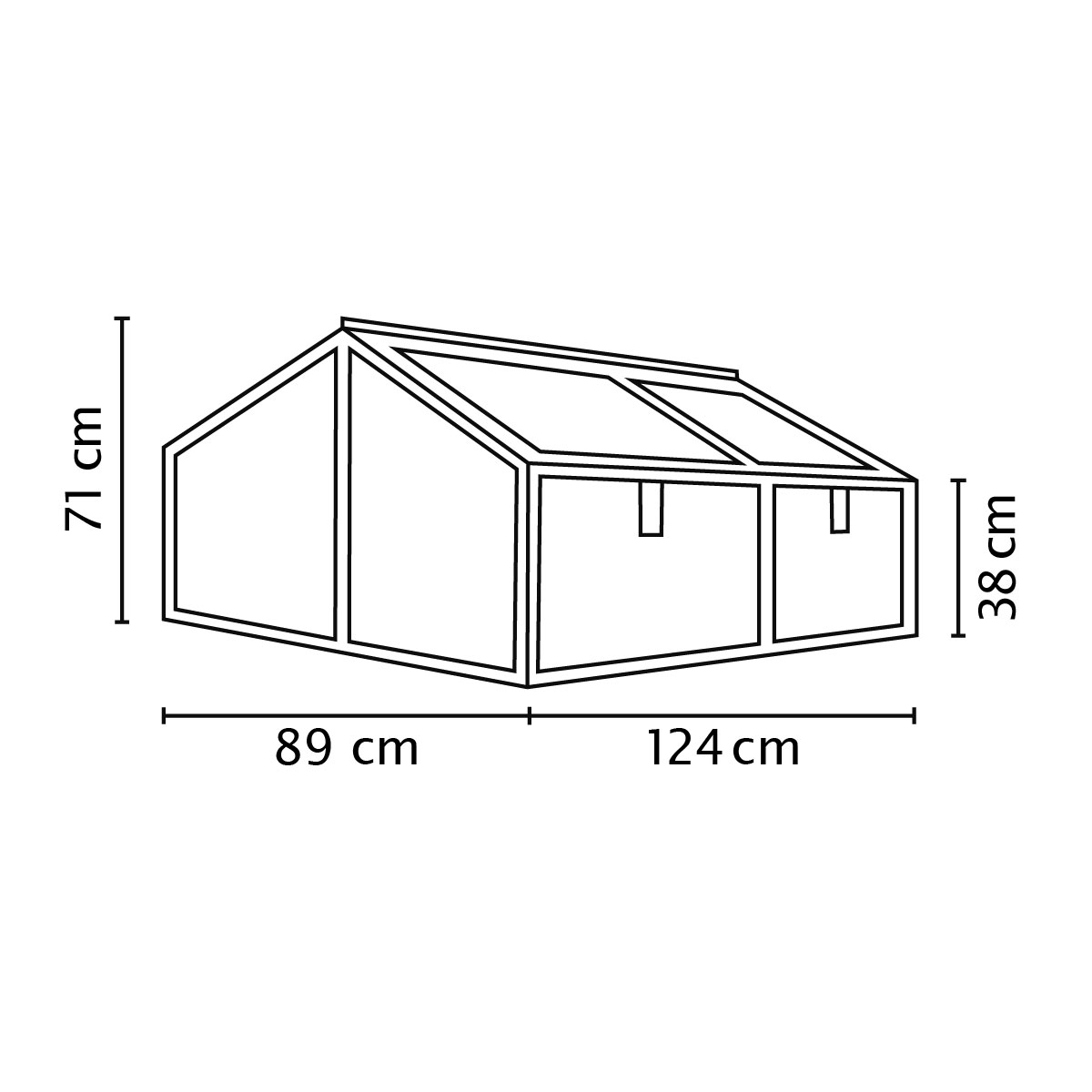 Vitavia  Frühbeet Zola ESG alu Bild 6