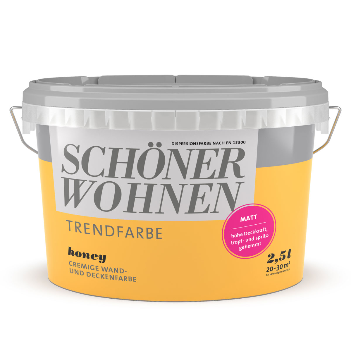 Schöner Wohnen Farbe Trendfarbe Honey Matt 2,5 L