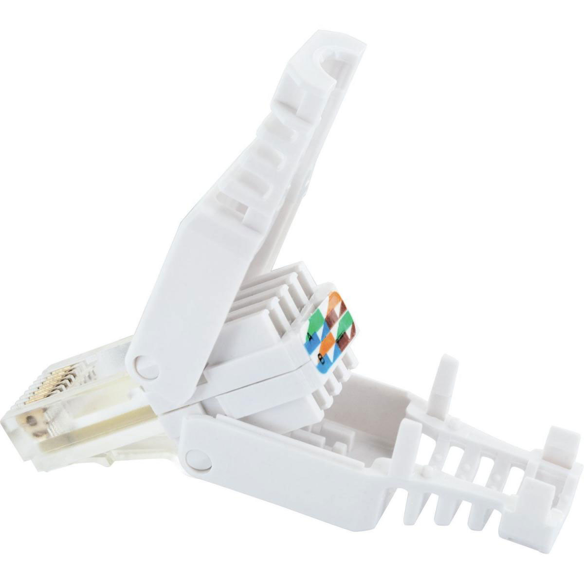 Schwaiger CAT 5e-Netzwerkstecker Easy Install 2 Stück Bild 2