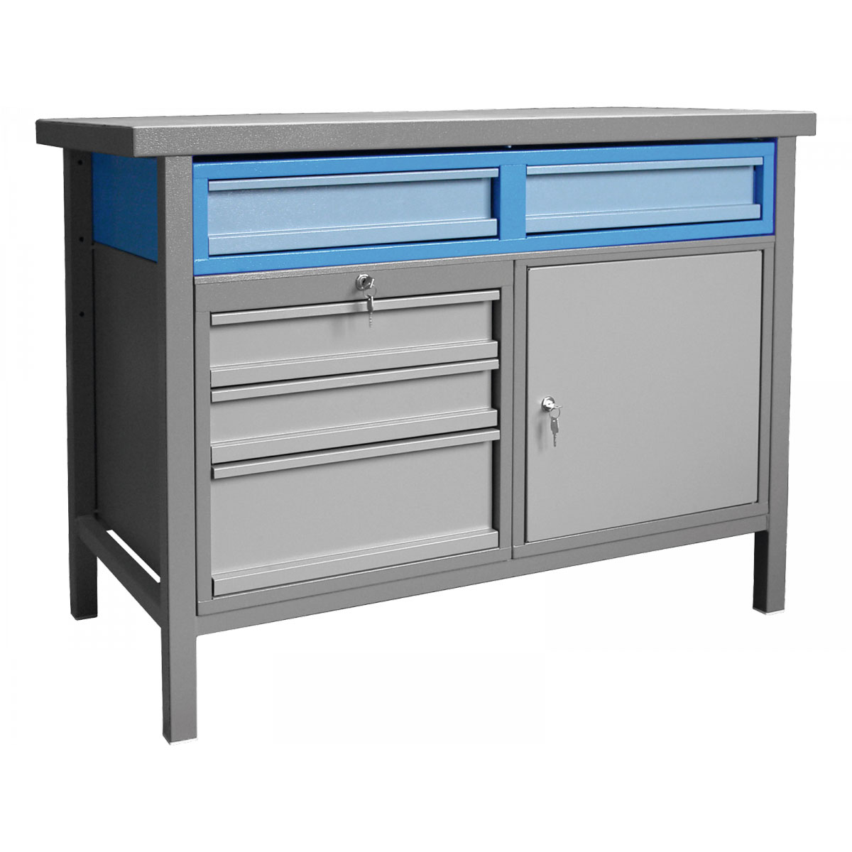 Güde Unterbaucontainer Blau Bild 1