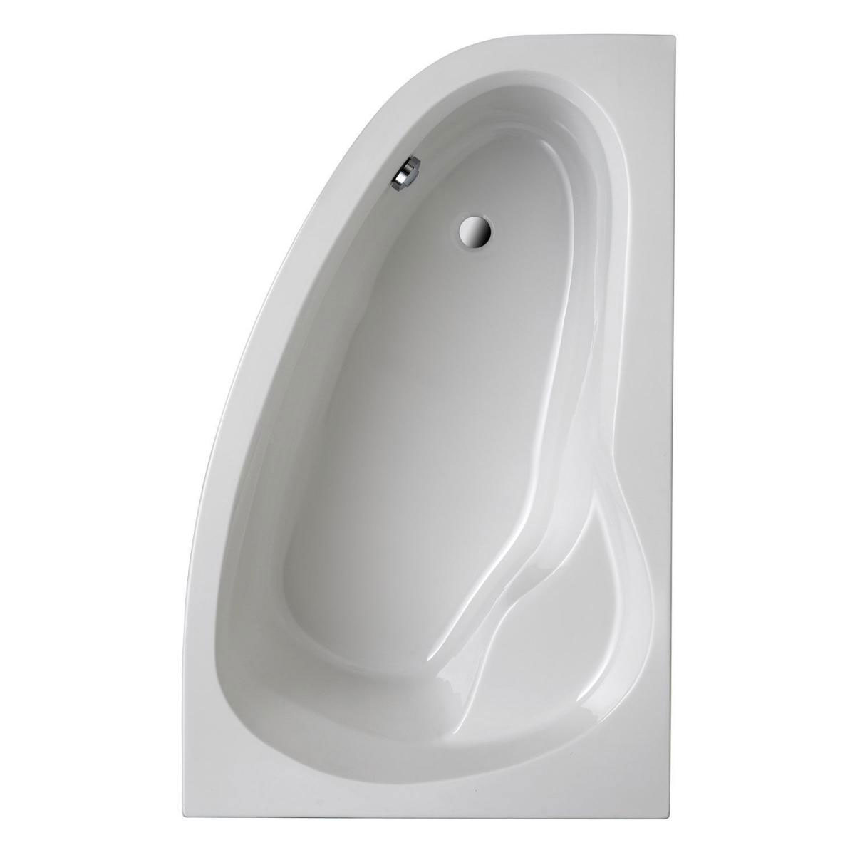 Ottofond Eckwanne Loredana Mod A 175 x 110 cm weiß Bild 1