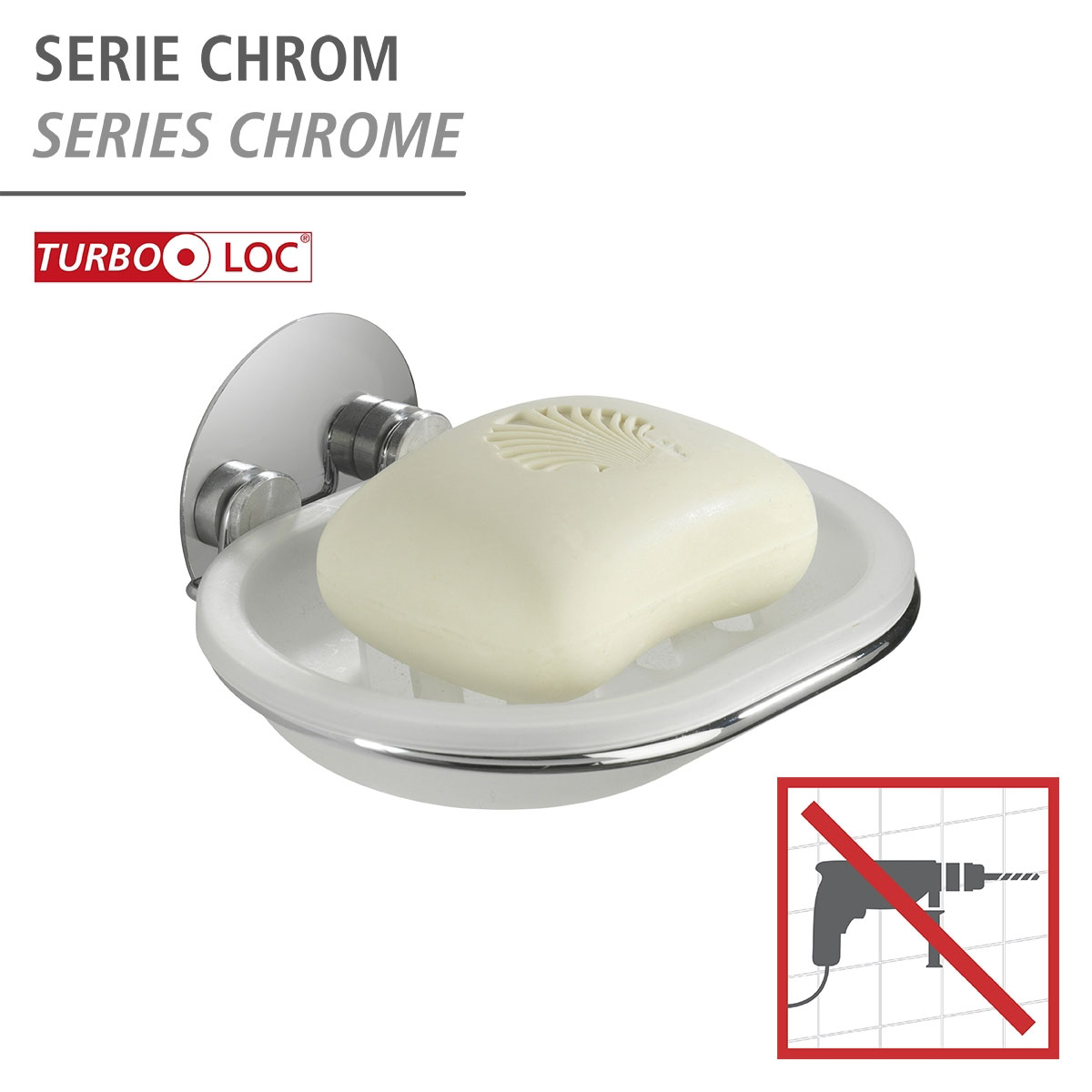 Wenko Turbo-Loc Seifenablage Bild 2