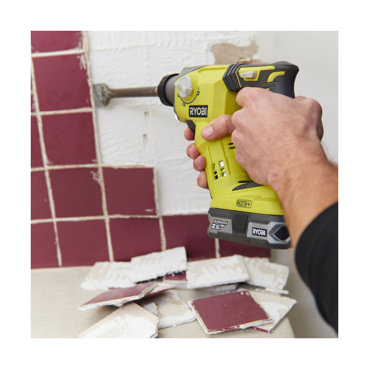 Ryobi  Akku-Kombibohrhammer R18SDS-0 ohne Akku und Ladegerät Bild 5