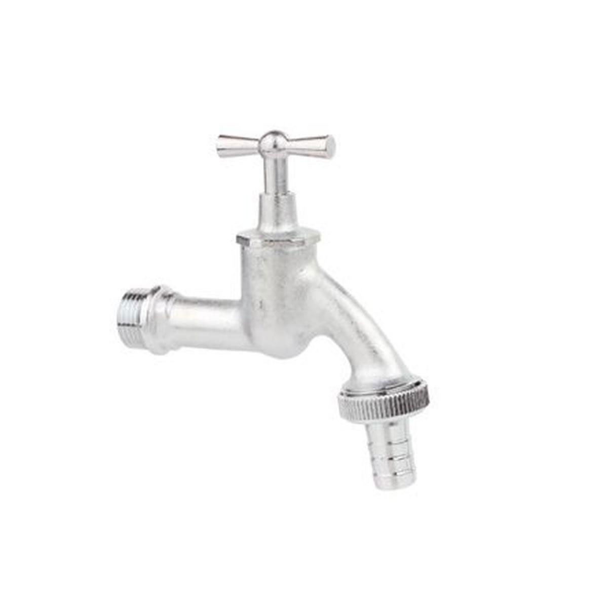 Kirchhoff Knebel-Auslaufventil matt verchromt