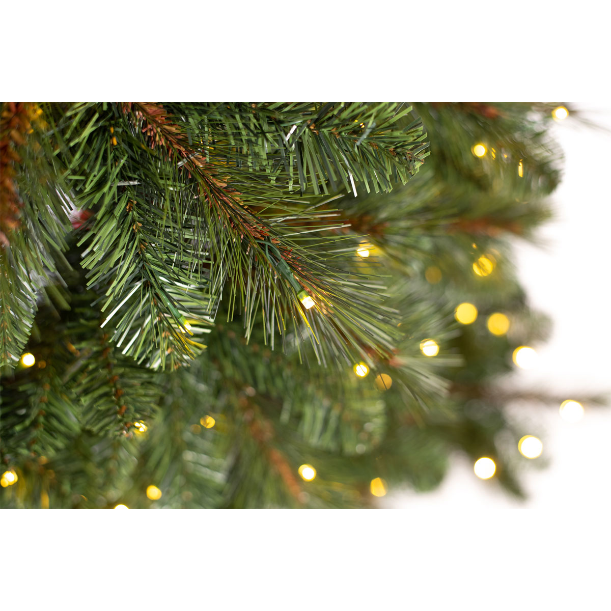 Künstlicher Weihnachtsbaum Mesa Fichte inkl. LEDs 180 cm Grün Bild 3