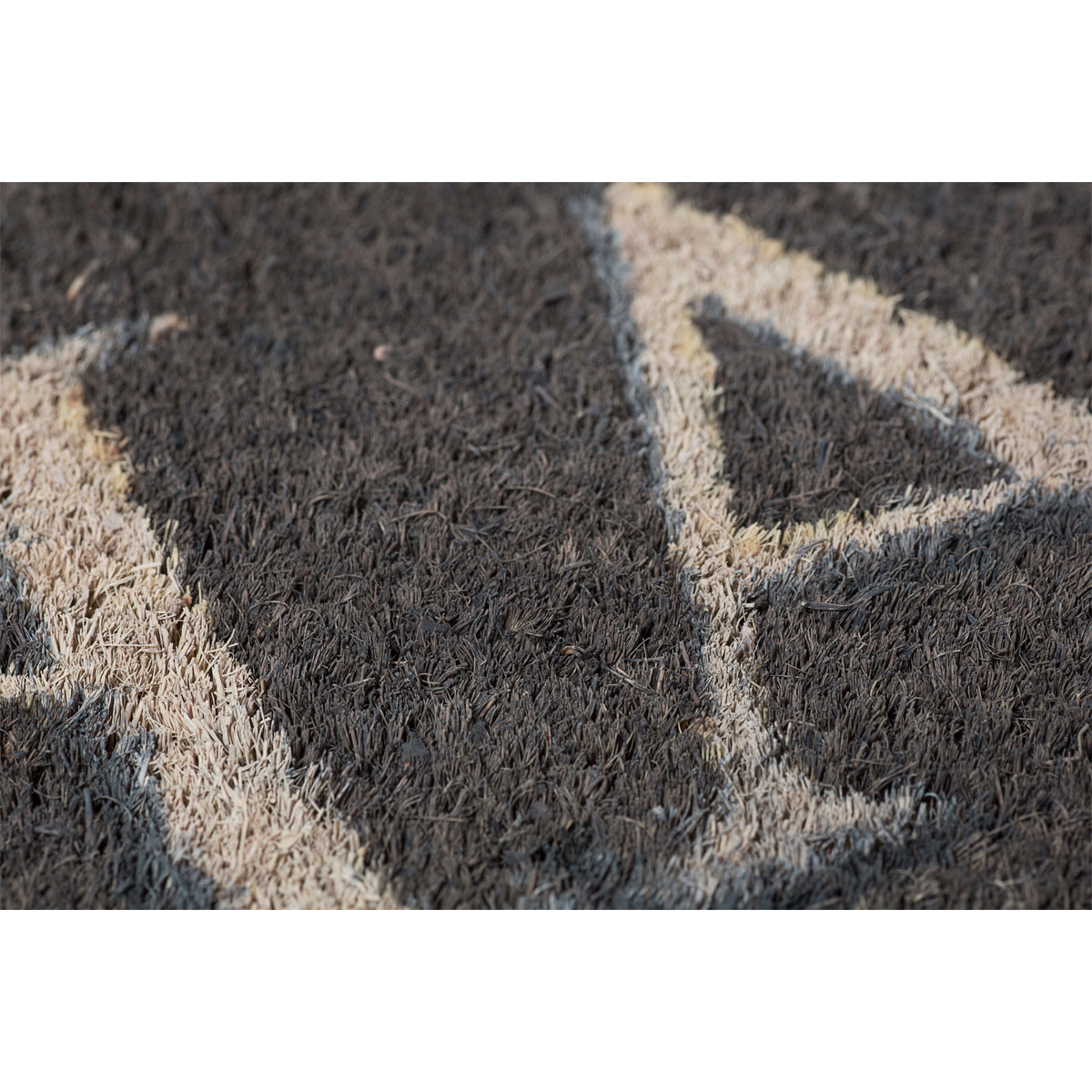 Kokosmatte Hallo 26 x 75 cm grau Bild 2