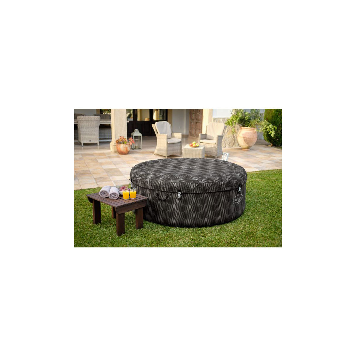 Bestway ® LAY-Z-SPA® UltraFit™ -Whirlpool Barbuda AirJet™ Ø 180 x 66 cm, rund Bild 5