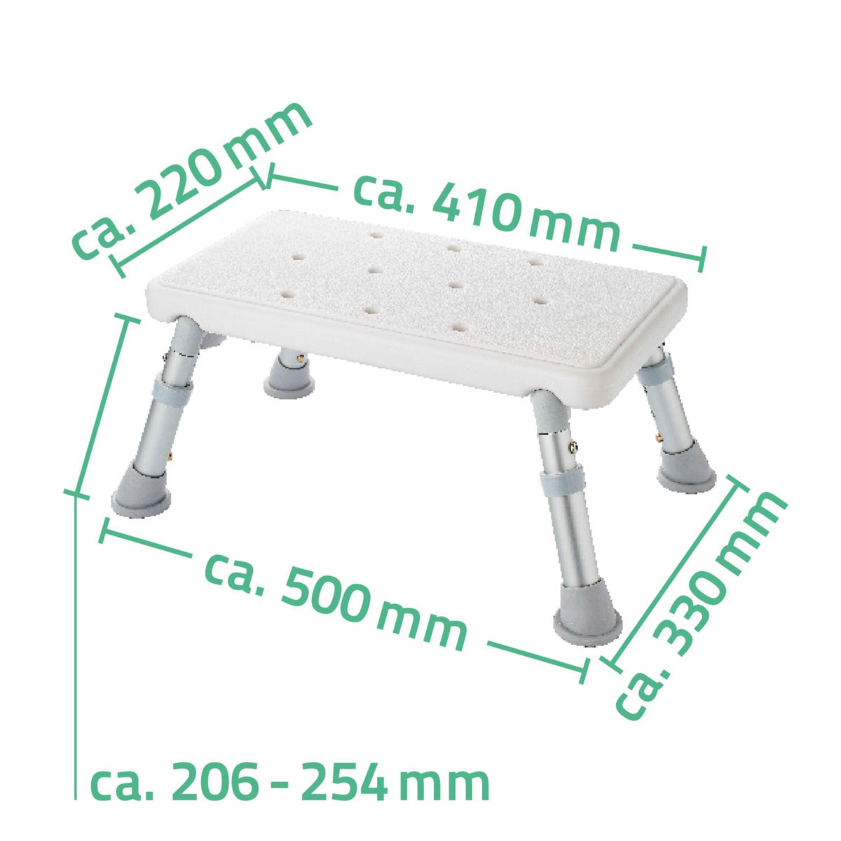 Ridder  Bad-Schemel höhenverstellbar Bild 6