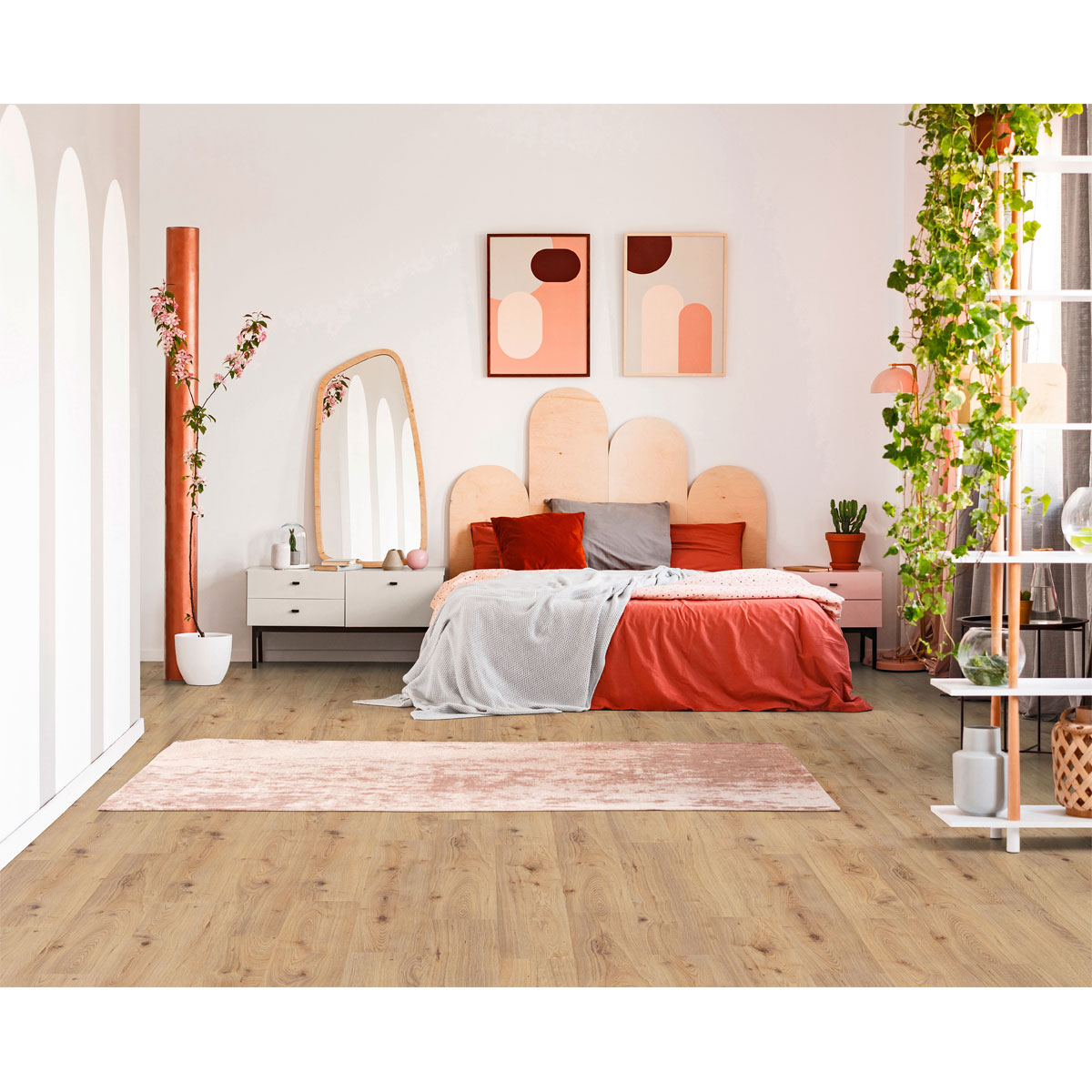 Basic Laminatboden Eiche Silent 138 x 19,3 cm Bild 8