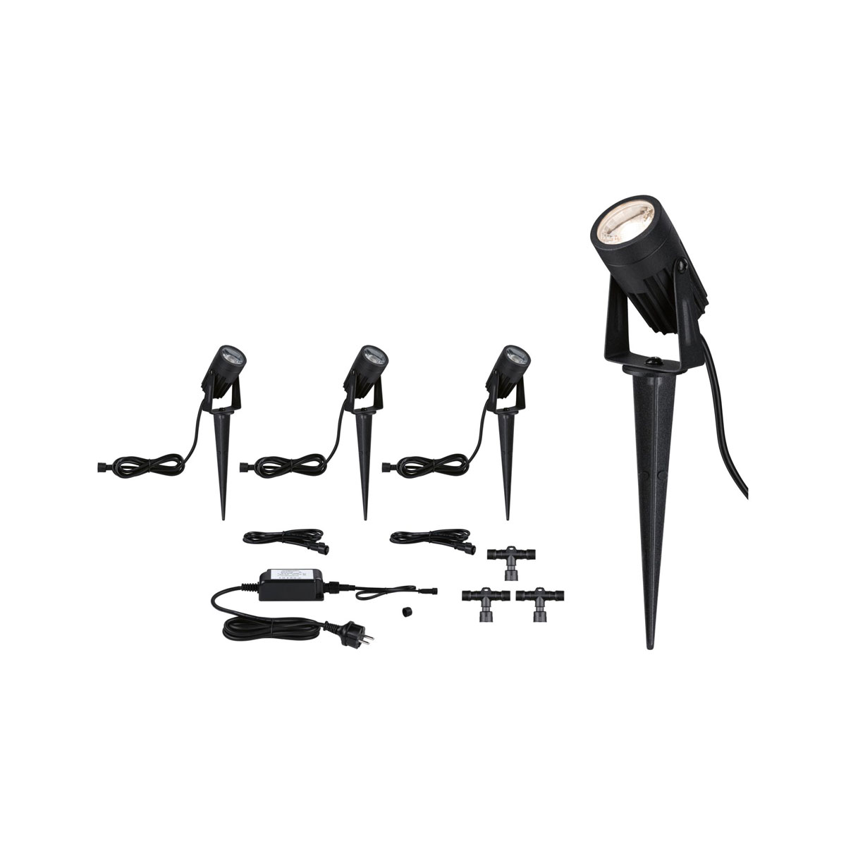 Paulmann  Outdoor Link Light Set Spot 3x3W IP67 3000K 12V