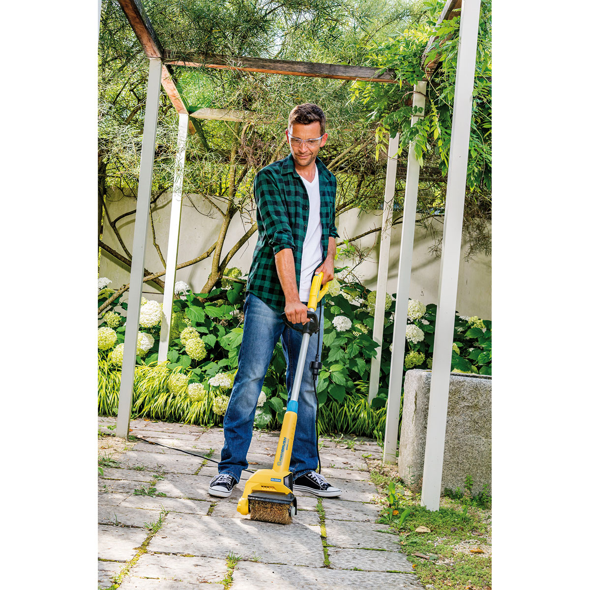 Gloria Stahldrahtbürste Multi-Brush für Stein Bild 2