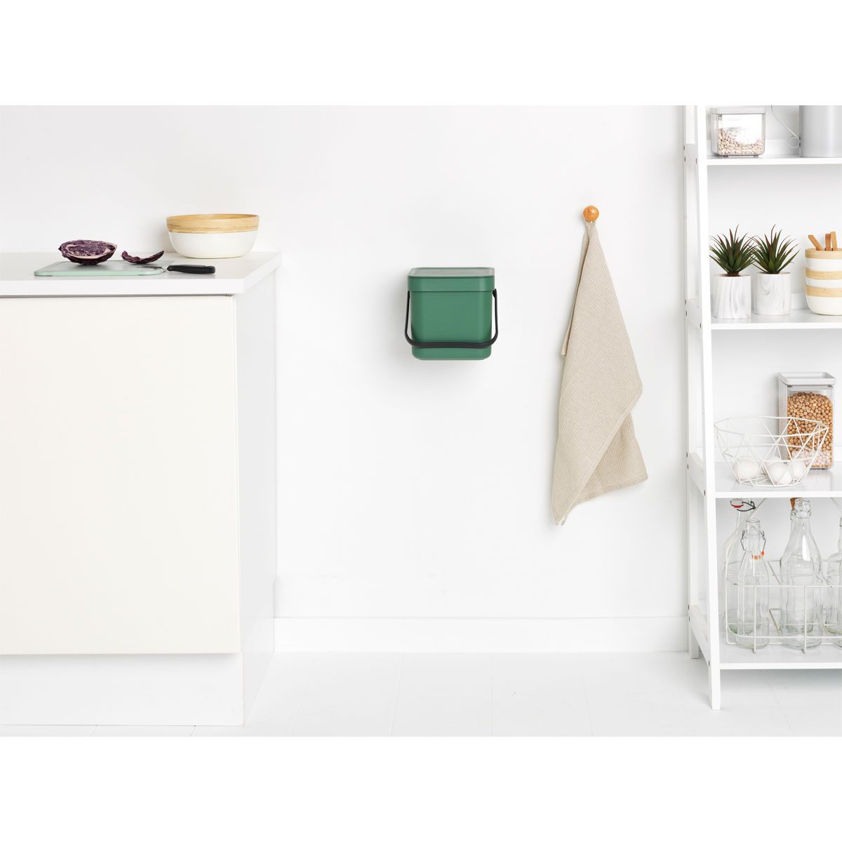 Brabantia Abfallbehälter 16 L Fire Green Bild 2