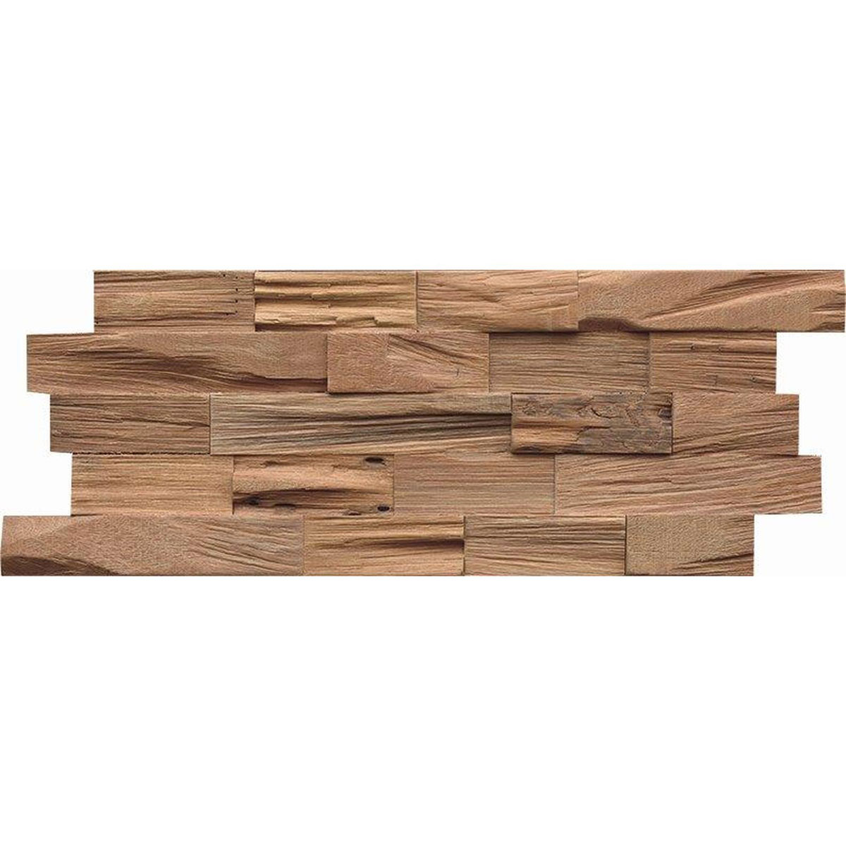 Indo Wandverkleidung Bangkirai Natur 5er-Set Bild 2