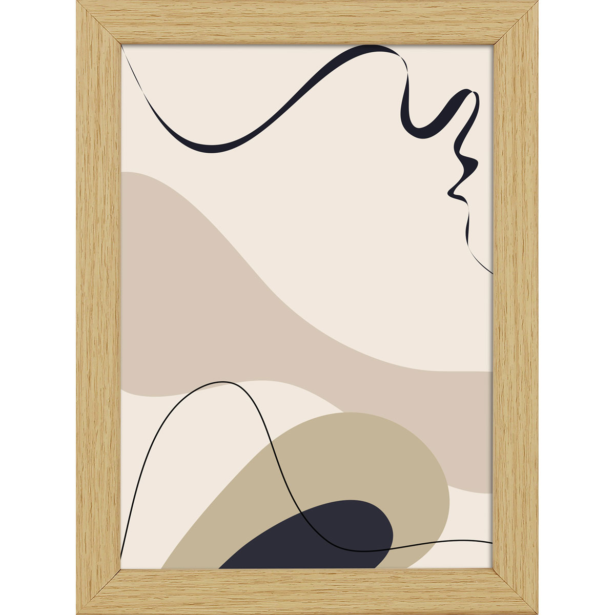 Bilderrahmen Madrid 13x18 cm natur