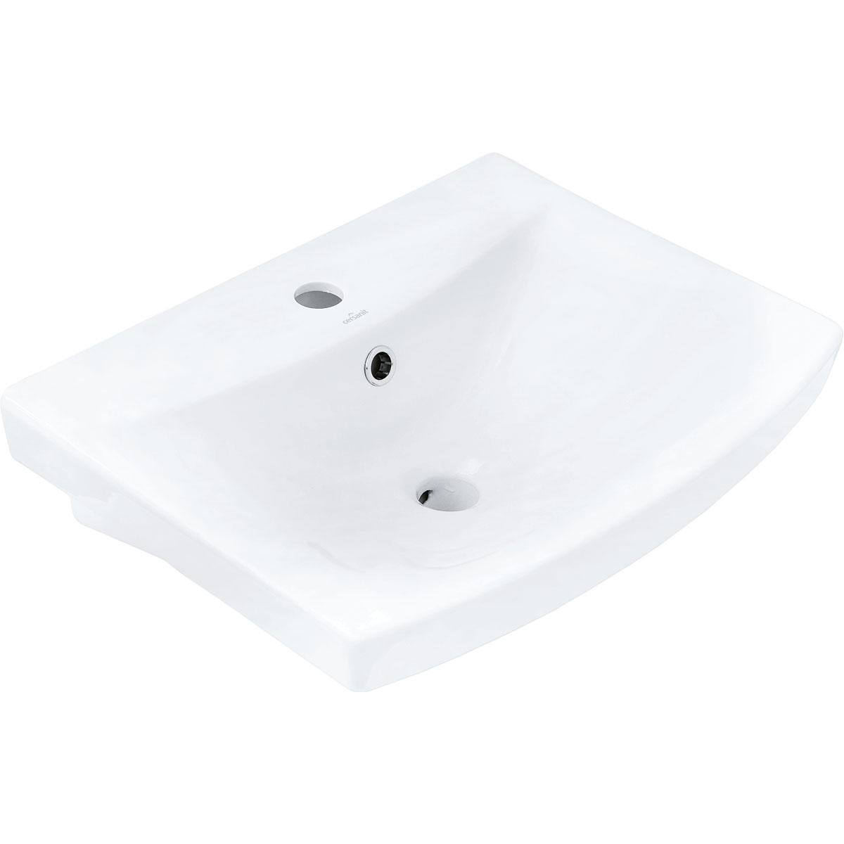 Cornat Handwaschbecken Rimini HWB 50 cm weiß Bild 2