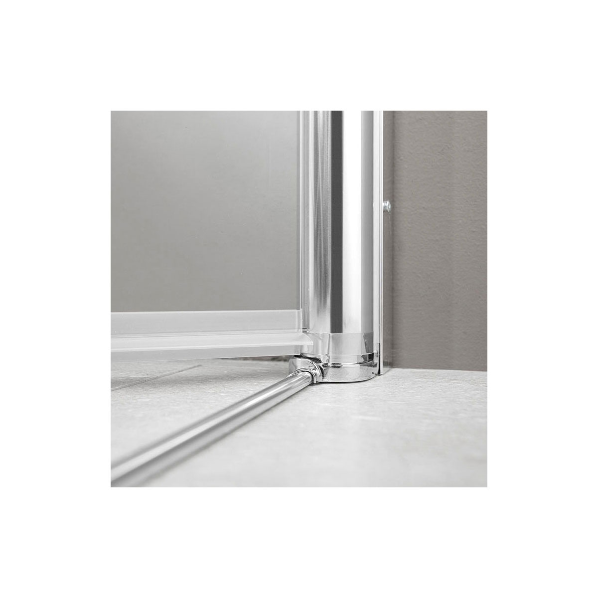 Breuer  Drehfalttür Elana Komfort 4-teilig für Nische alu chromeffekt Klarglas 1600 mm Bild 2