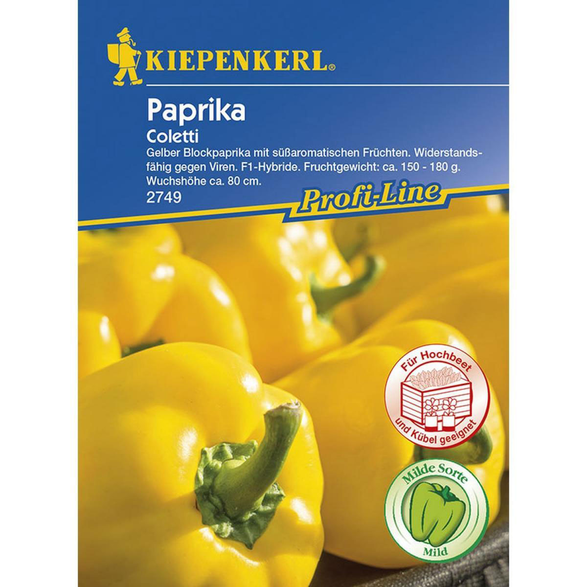 Kiepenkerl Paprika Coletti Bild 1