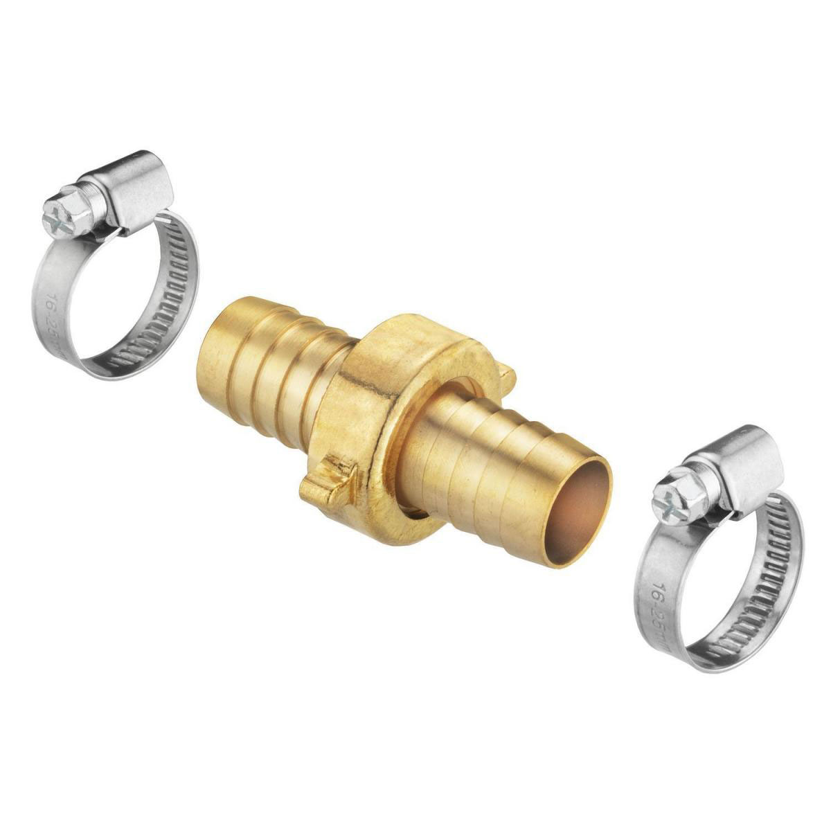 Schlauchverschraubung 3/4" 1/2" 3-teilig Schlauchverschraubung 3/4" 1/2" 3-teilig