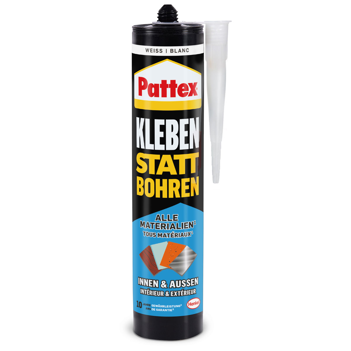 Pattex Montagekleber Kleben statt Bohren Innen und Außen 450 g Bild 1