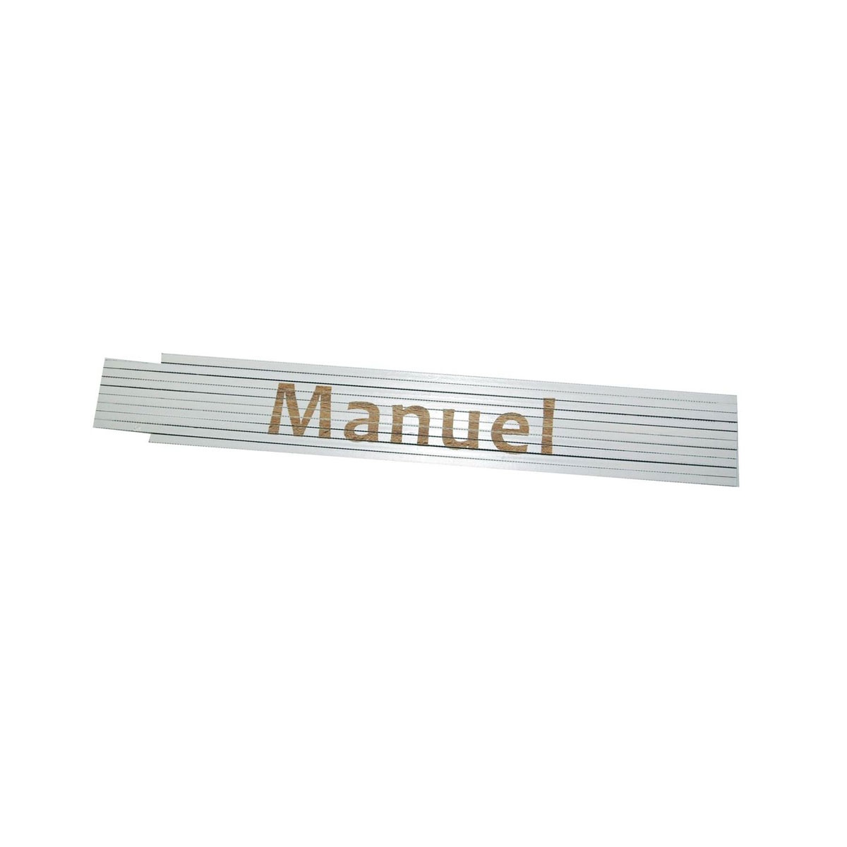 Meterstab „Manuel“, 2m, weiß