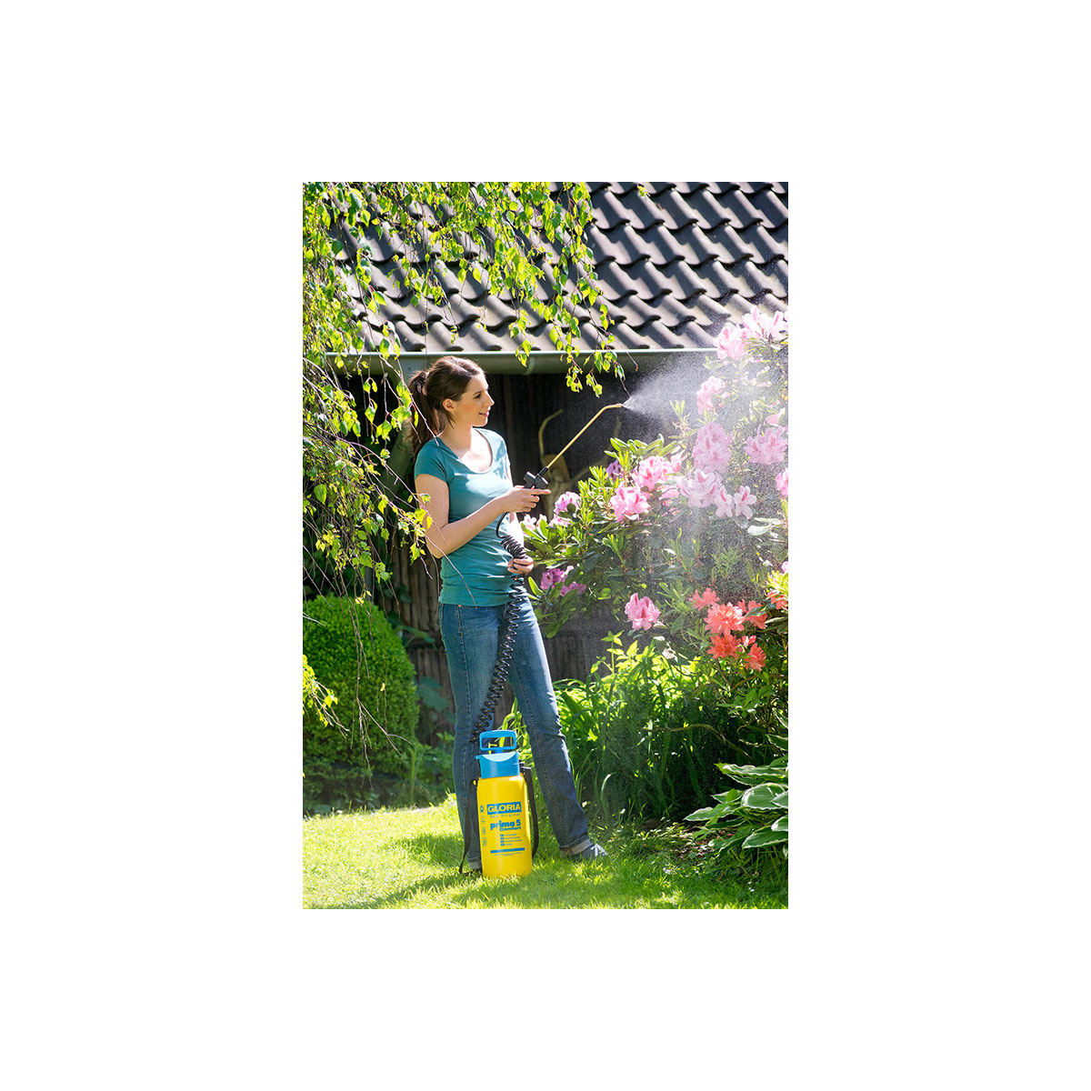 Gloria Drucksprühgerät Prima 5 Comfort 5 L inkl 2,5m Spiralschlauch Bild 5