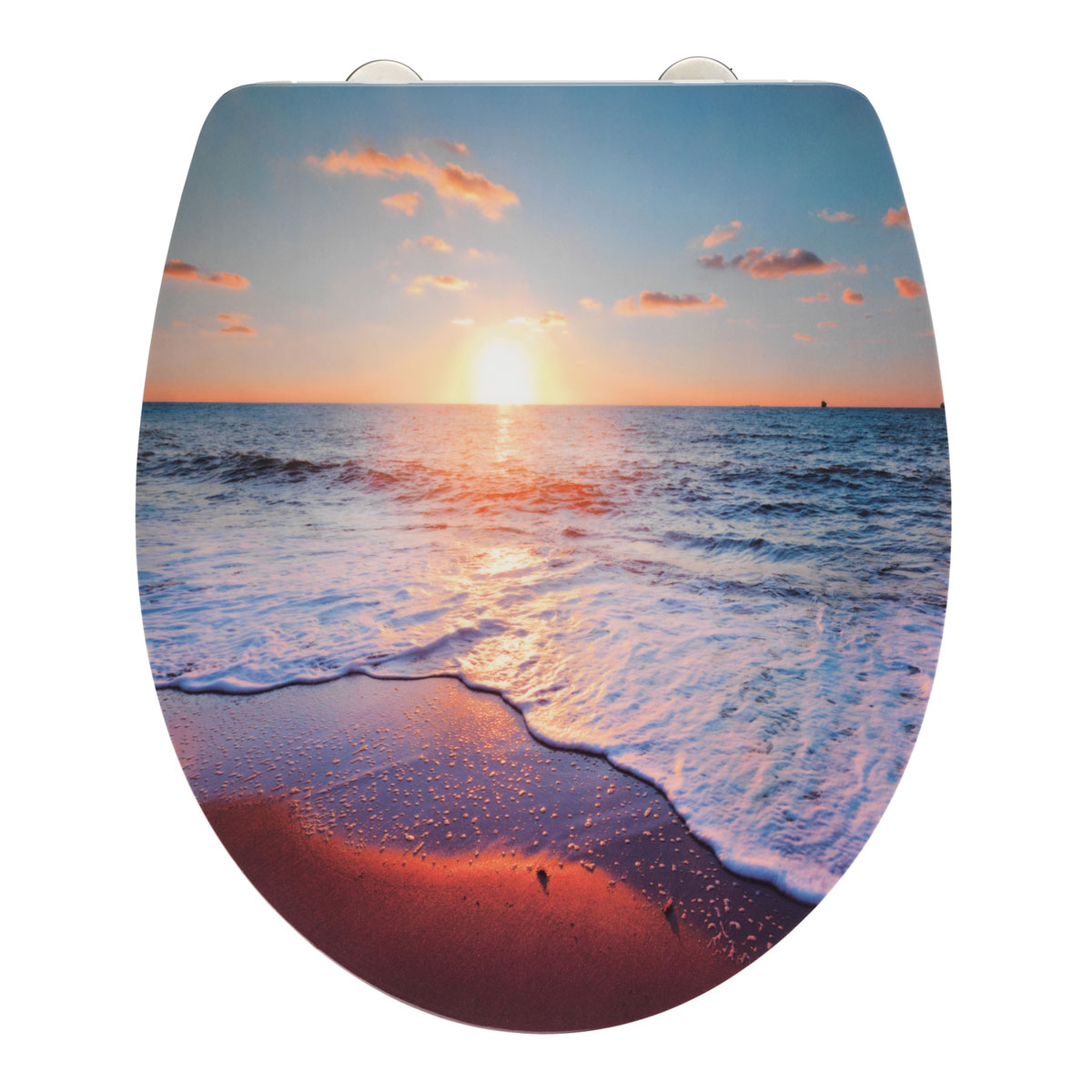 Wenko Premium WC-Sitz Sunset antibakteriell mit Absenkautomatik Bild 1