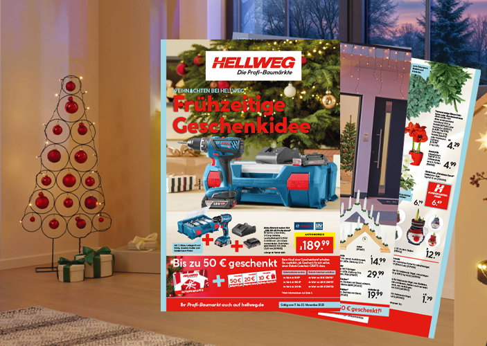 Beilage: Frühzeitige Geschenkidee und bis zu 50 Euro geschenkt