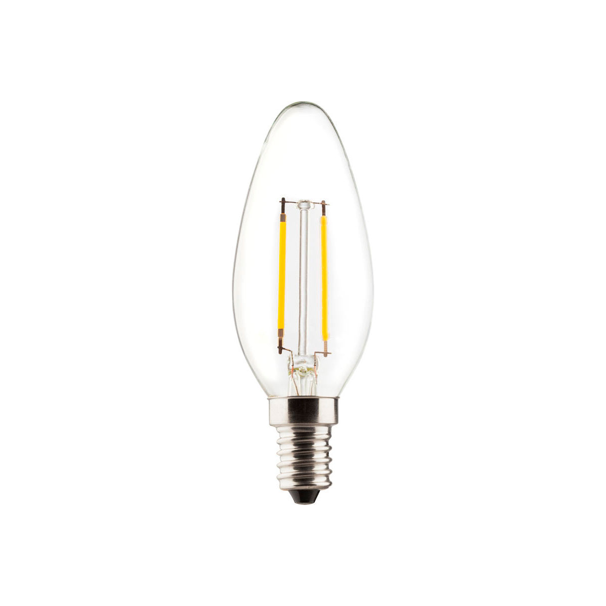 Müller Licht LED-Leuchtmittel Retro Kerze E14 2,5W