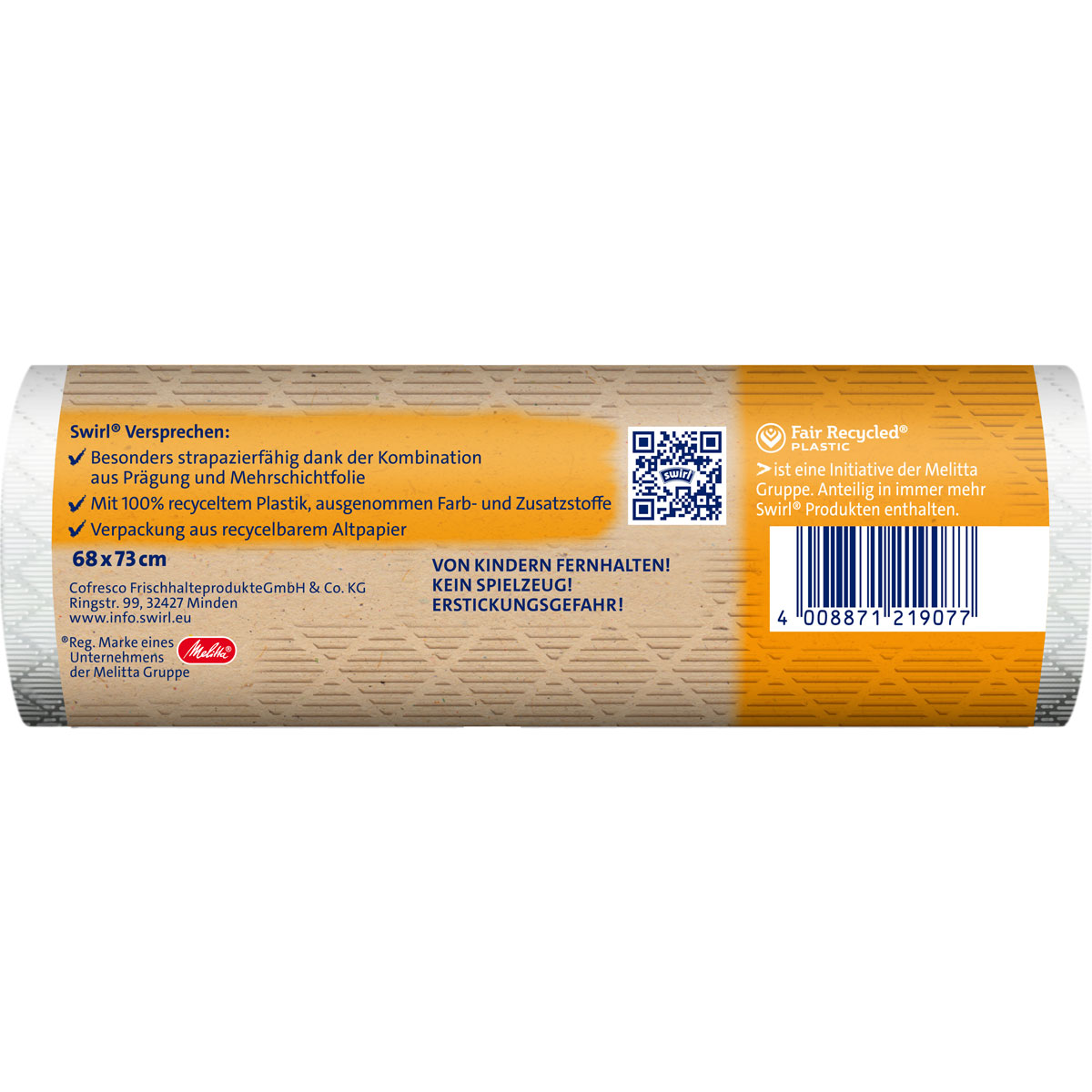 Swirl Zugband- Müllbeutel 60 L Bild 2