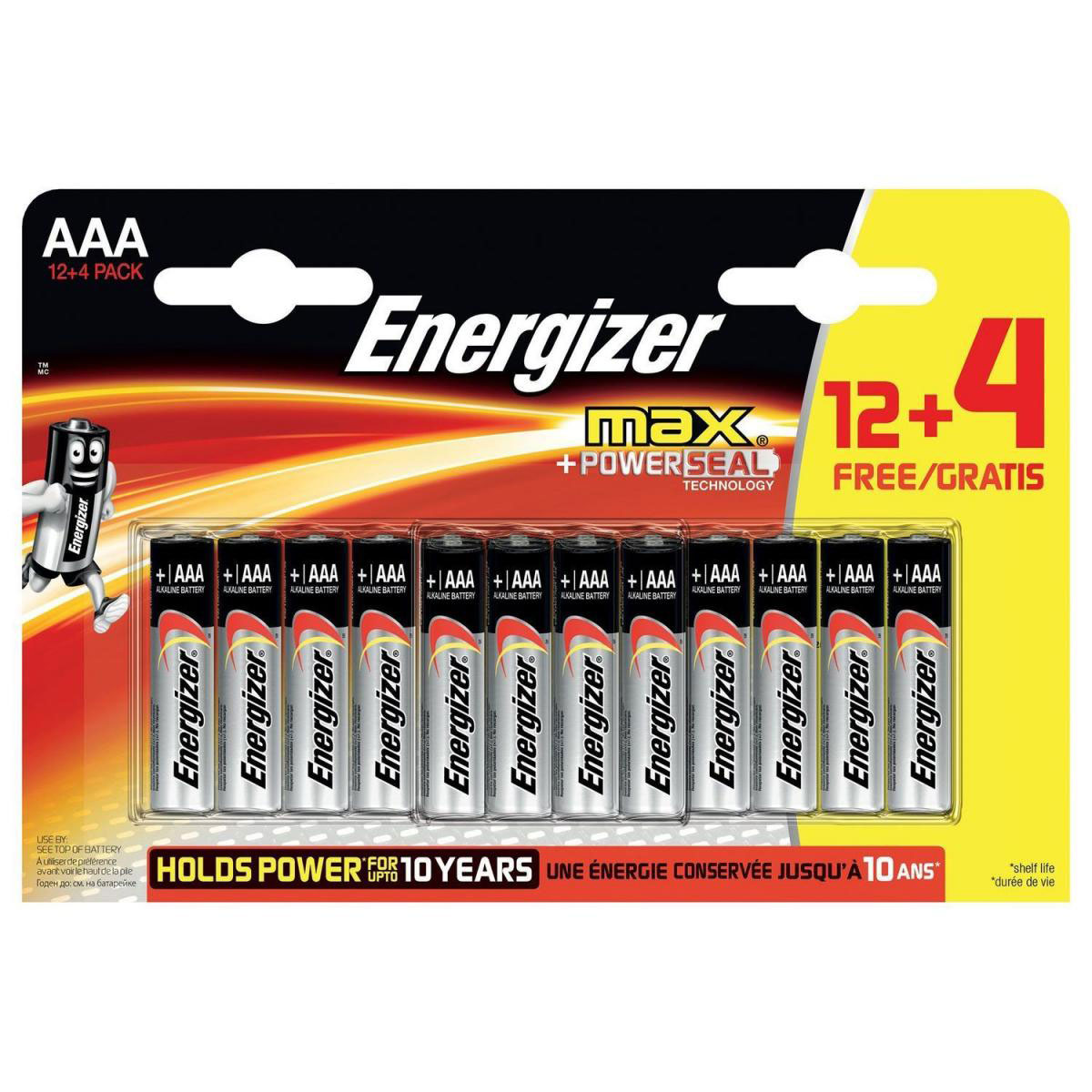 AAA-Batterien 12 Stück und 4gratis AAA-Batterien 12 Stück und 4gratis