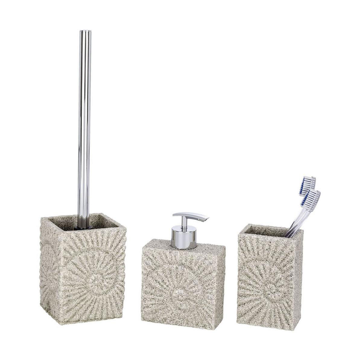 Wenko WC-Garnitur Fossil beige Bild 3
