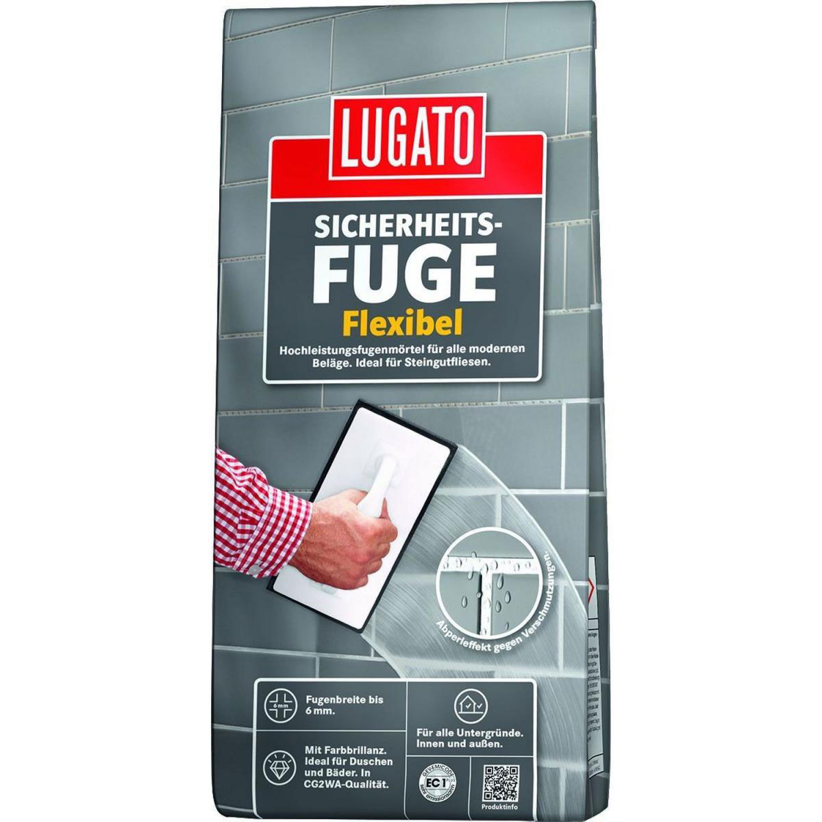Lugato Sicherheitsfuge flexibel manhattan 5kg