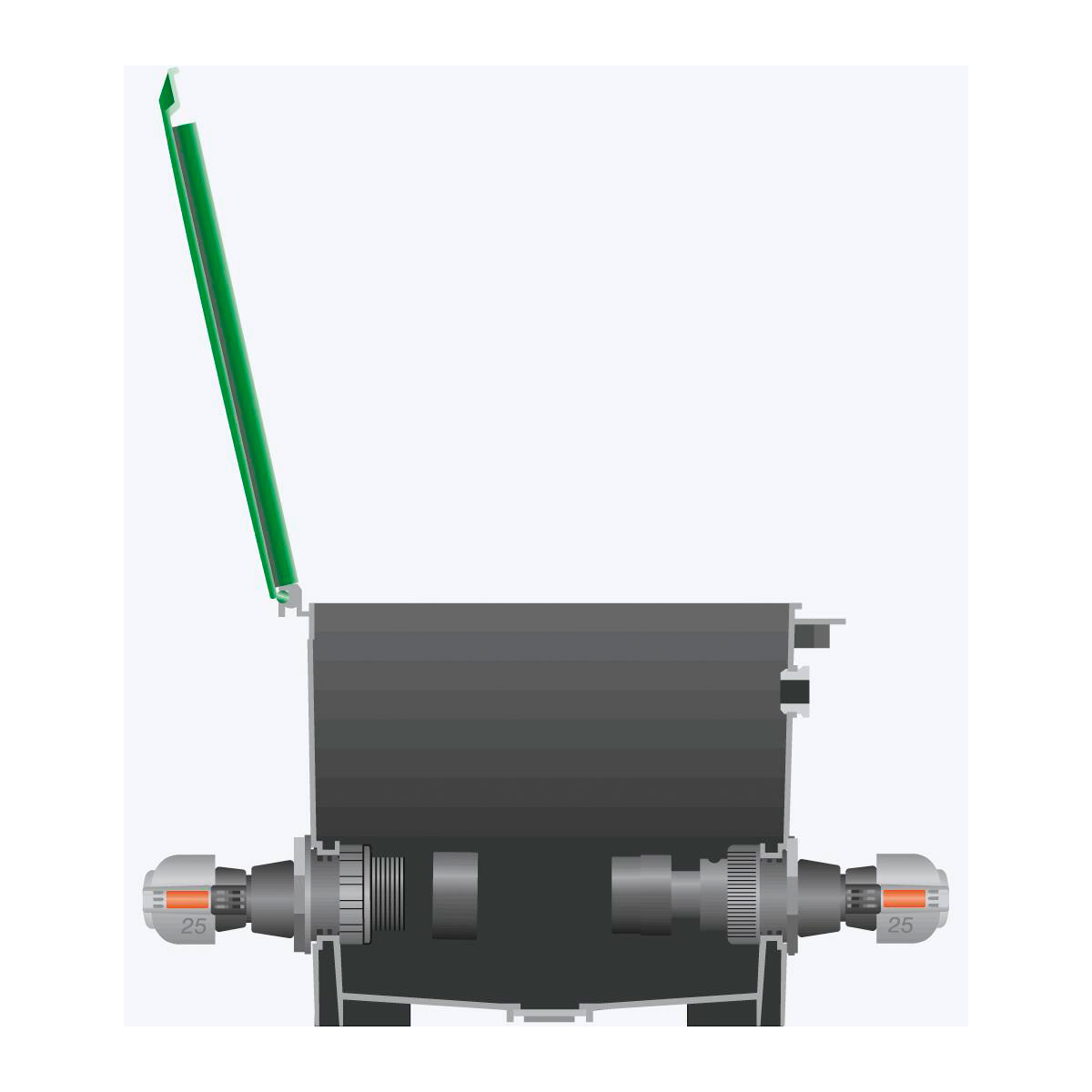 Gardena  Verbinder 25 mm 1 Zoll Außengewinde Bild 5