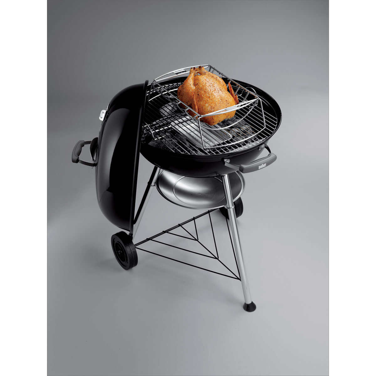 Weber Kugelgrill Compact Kettle 57 cm schwarz Bild 8