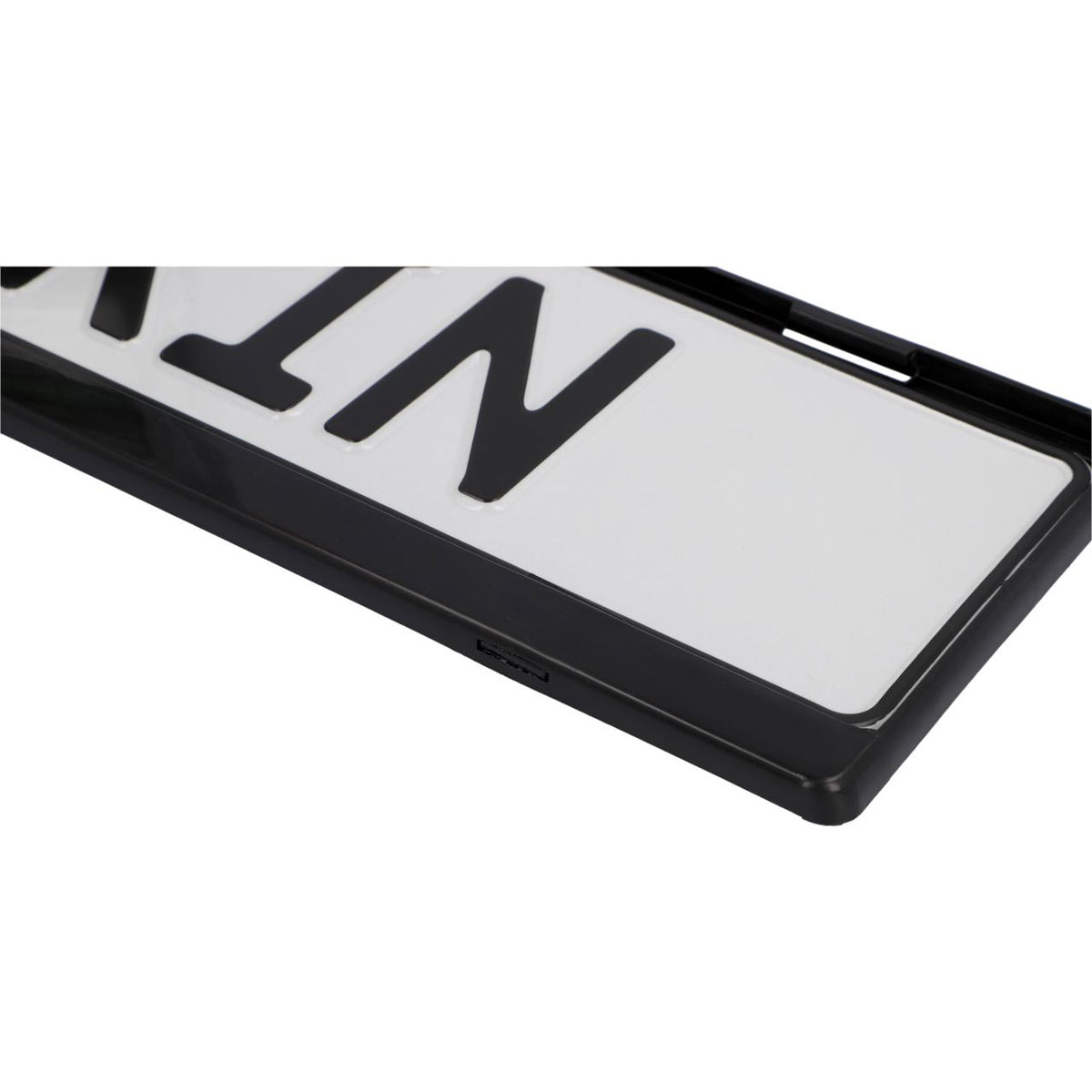 EASY CLICK Kennzeichenhalter Classic schwarz Bild 2