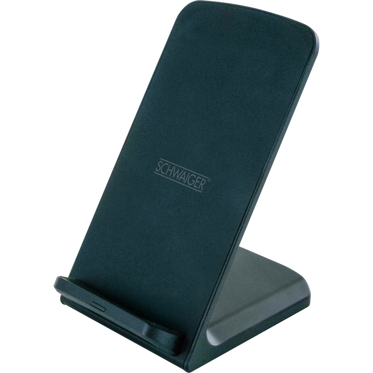 Schwaiger  Ladestation QI kabellos schwarz Bild 2