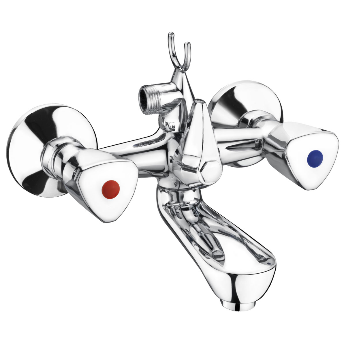 Cornat Badewannenarmatur Lisa 2-Griff chrom
