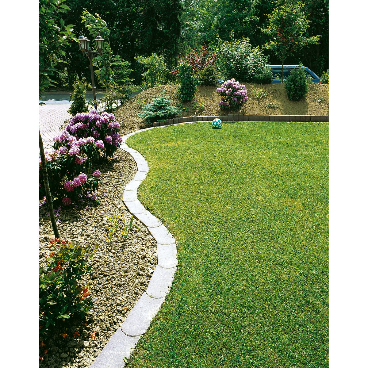 Lusit  Mähkante Mähfix grau 33 x 16,5 cm Bild 2