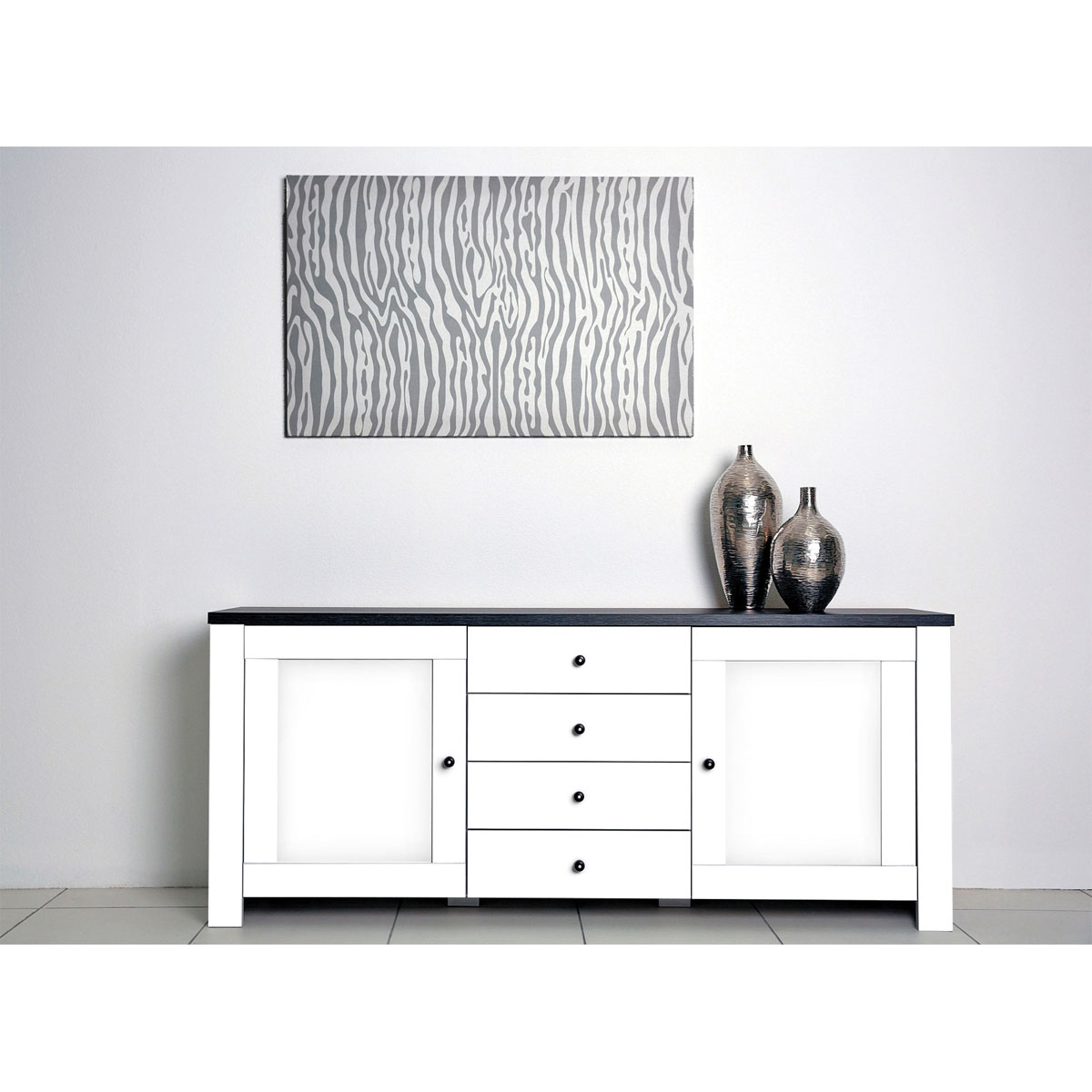 Vincent Premium Weißlack RAL 9001 Cremeweiß extramatt 750 ml Bild 2